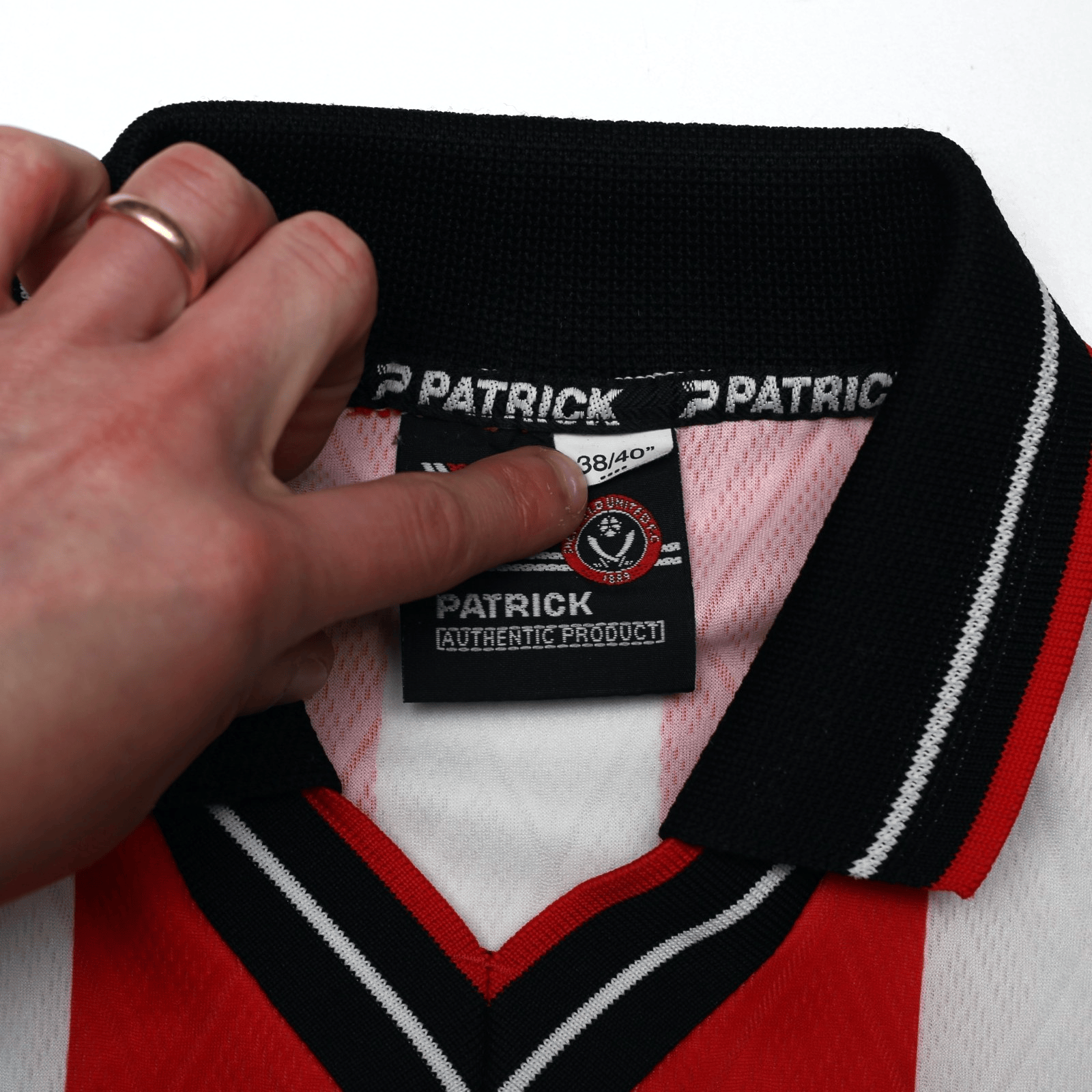 2000/02 Sheffield United Vintage Patrick Home Football Shirt (M)
