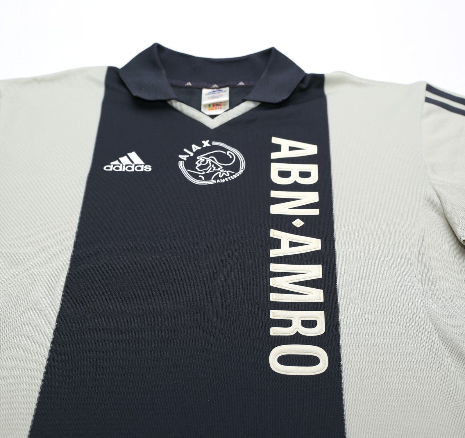 2001/02 AJAX Vintage adidas Away Football Shirt (L)