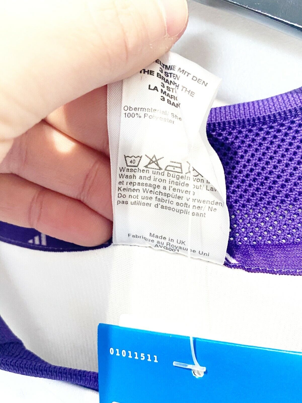 2001/02 ANDERLECHT Vintage adidas Home Football Shirt Jersey (XL) BNWT