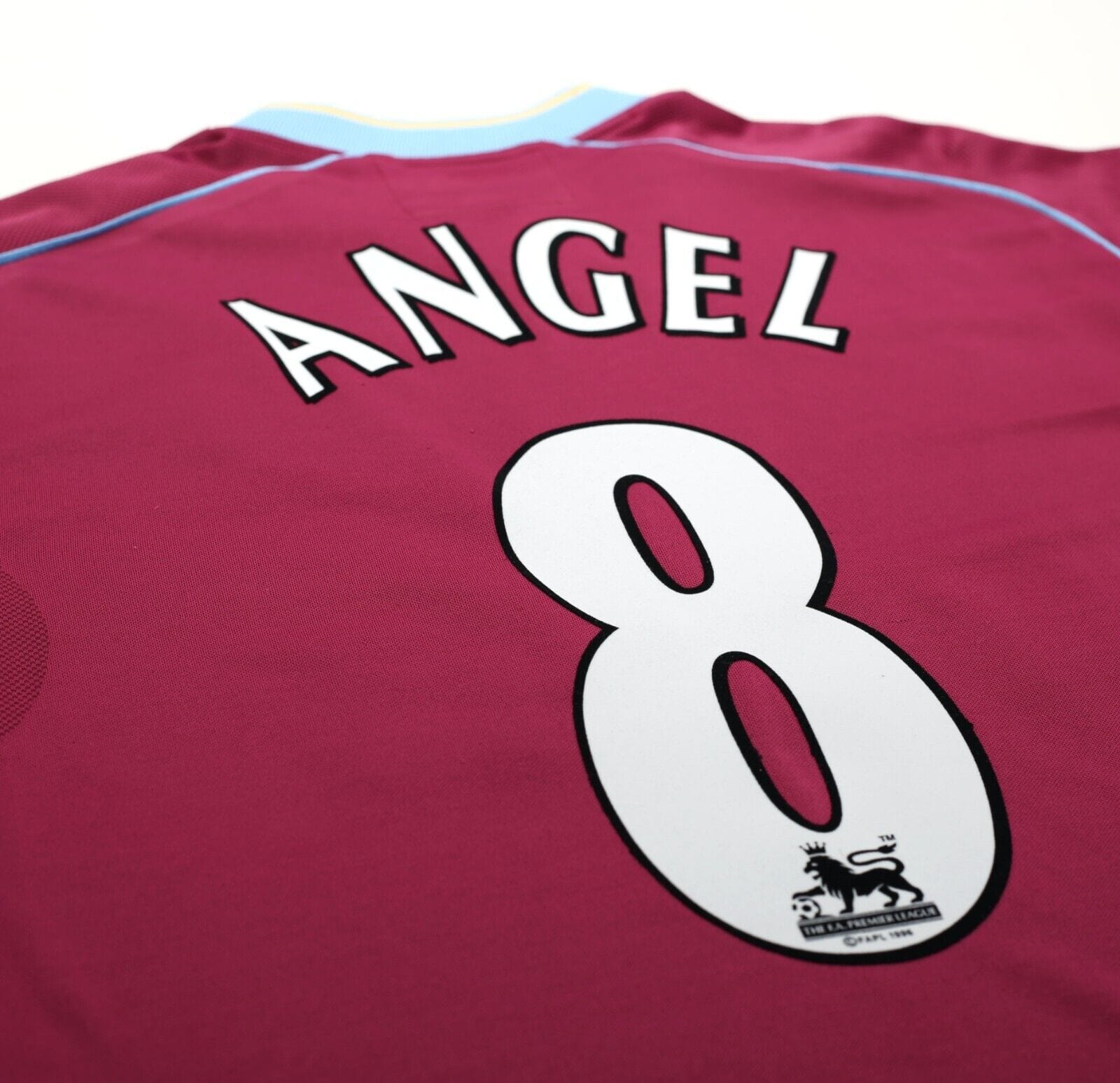 2001/02 ANGEL #8 Aston Villa Vintage Diadora Football Shirt Jersey (S/M) 34/36