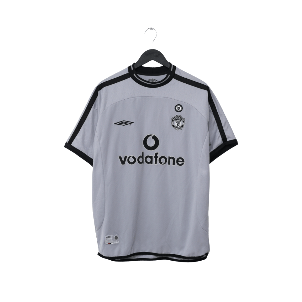 2001/02 BARTHEZ #1 Manchester United Vintage Umbro GK Football Shirt (M)