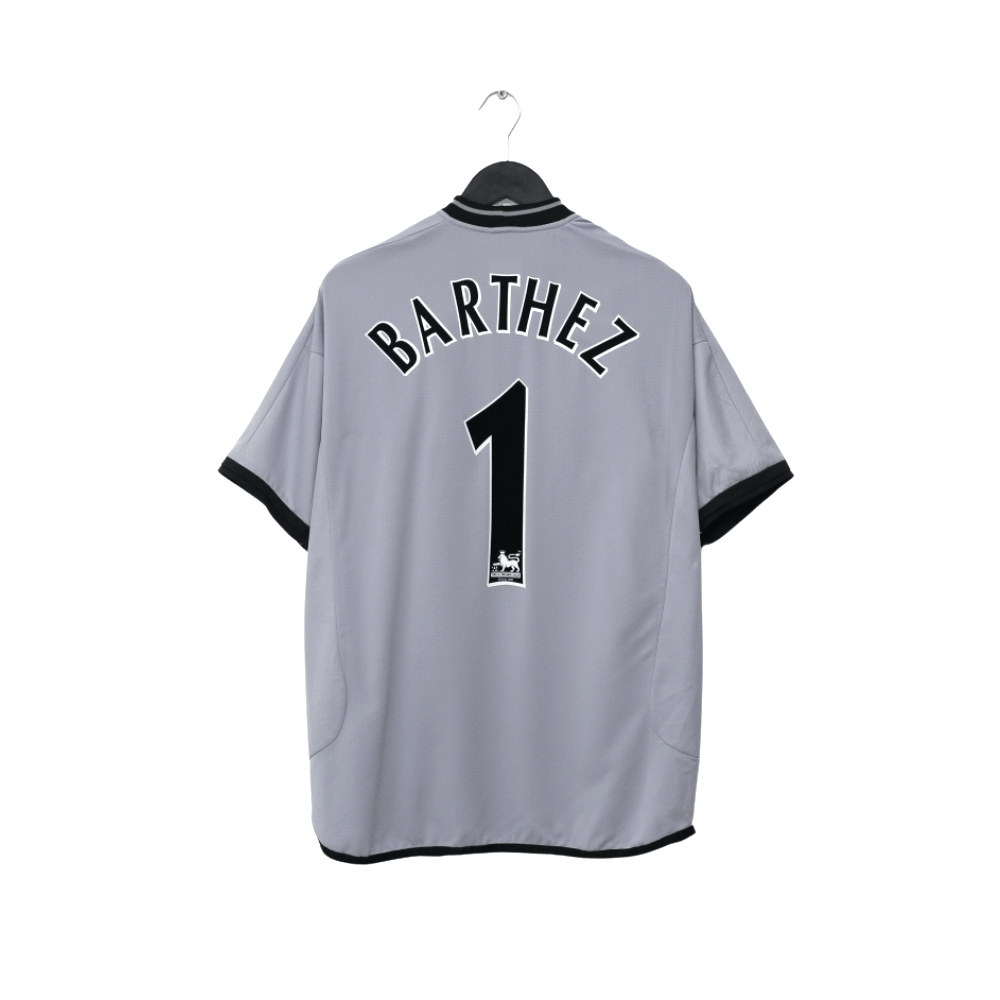 2001/02 BARTHEZ #1 Manchester United Vintage Umbro GK Football Shirt (M)