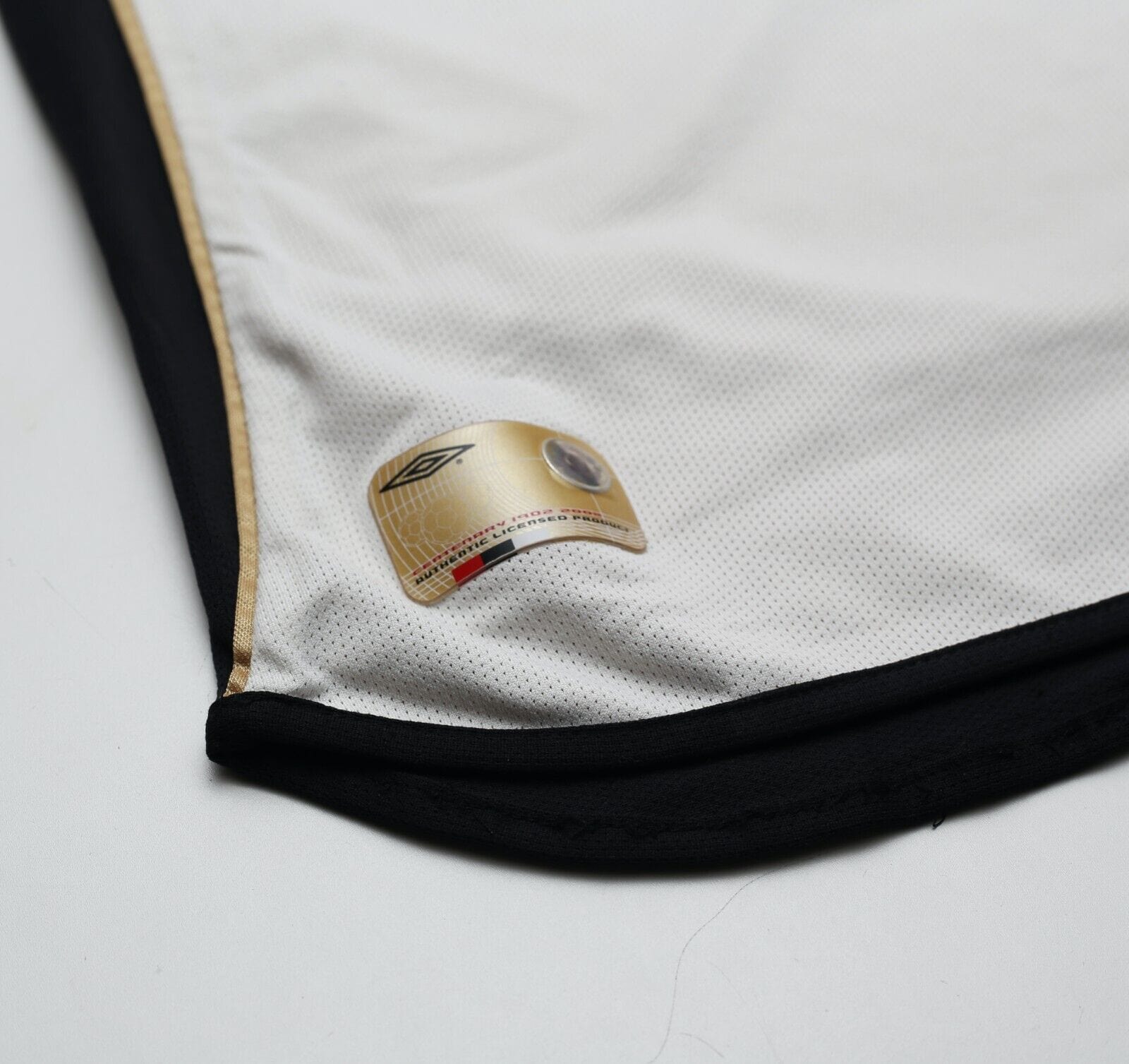 2001/02 BECKHAM #7 Manchester United Umbro Centenary Away Football Shirt (L)