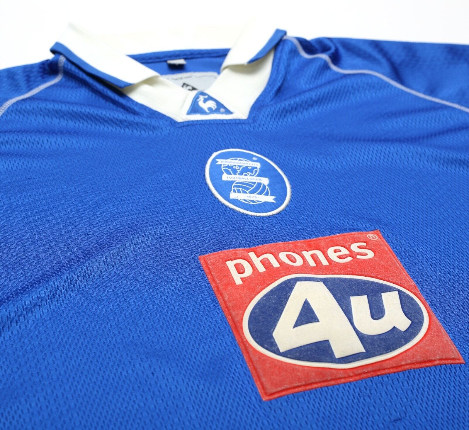 2001/02 BIRMINGHAM CITY Vintage le coq sportif Home Football Shirt (L)