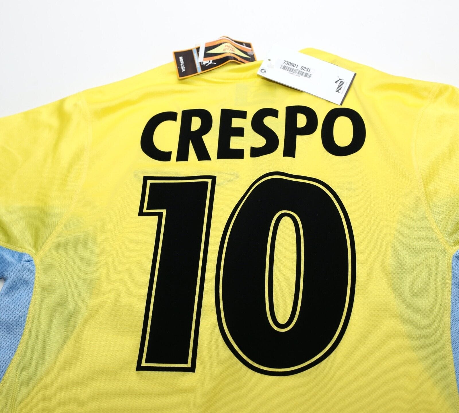 2001/02 CRESPO #10 Lazio Vintage PUMA Away Football Shirt (M/L) BNWT
