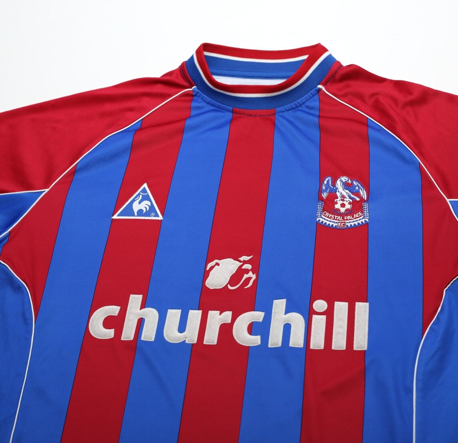 2001/02 CRYSTAL PALACE Vintage le coq sportif Home Football Shirt (L)