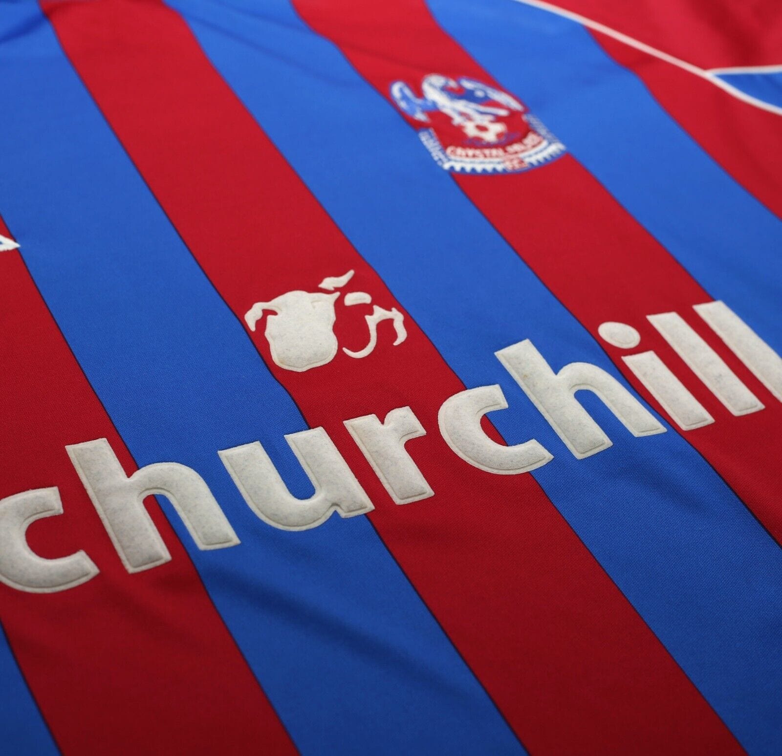 2001/02 CRYSTAL PALACE Vintage le coq sportif Home Football Shirt (L)