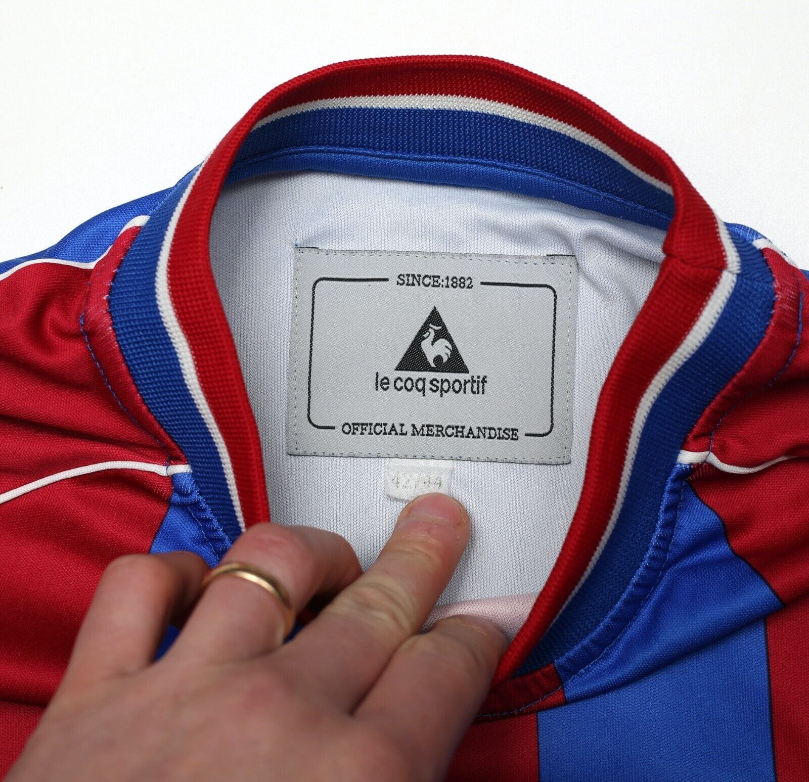 2001/02 CRYSTAL PALACE Vintage le coq sportif Home Football Shirt (L)