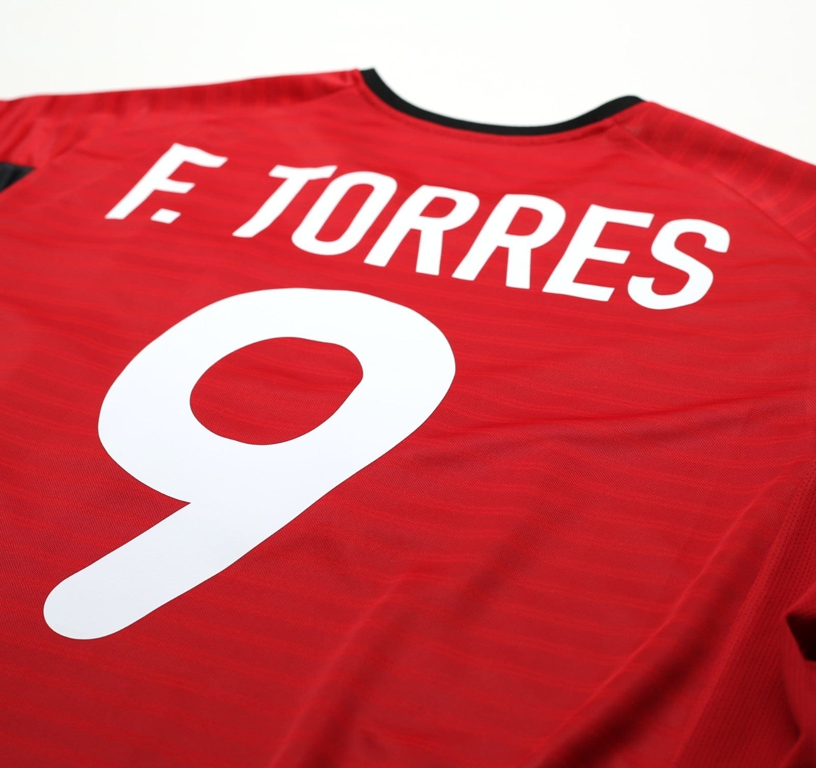 2001/02 F. TORRES #9 Atletico Madrid Vintage Nike Away Football Shirt (XL)