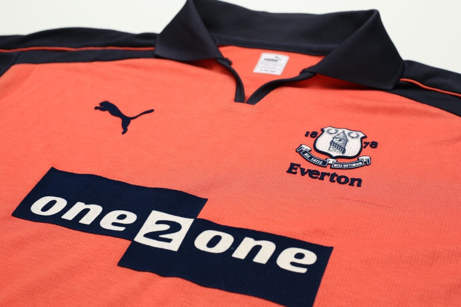 2001/02 GASCOIGNE #18 Everton Vintage PUMA Third Football Shirt (XL) England