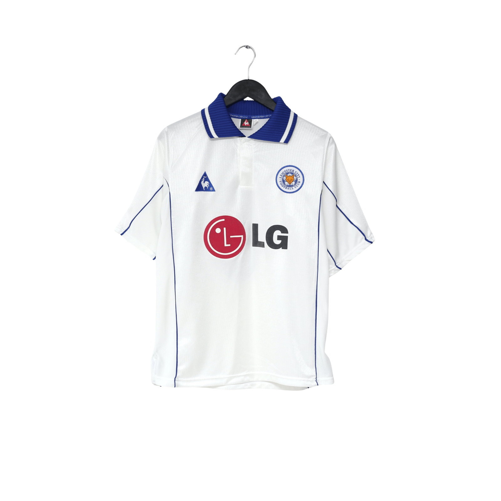 2001/02 Izzet #6 Leicester City Vintage LCS Away Football Shirt (M)