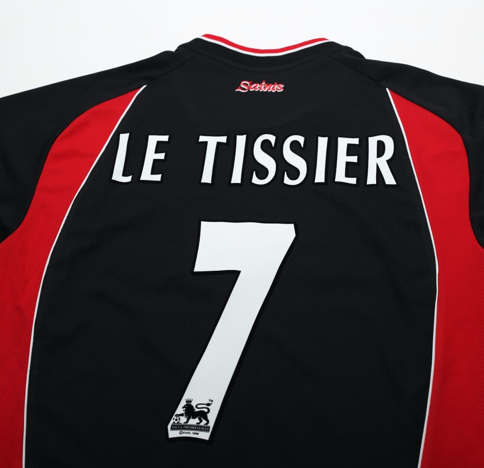 2001/02 LE TISSIER #7 Southampton Vintage SAINTS Away Football Shirt Jersey (M)