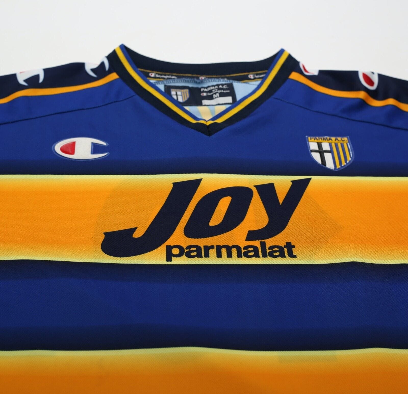 2001/02 NAKATA #10 Parma Vintage Champion Home Football Shirt Jersey (M/L)