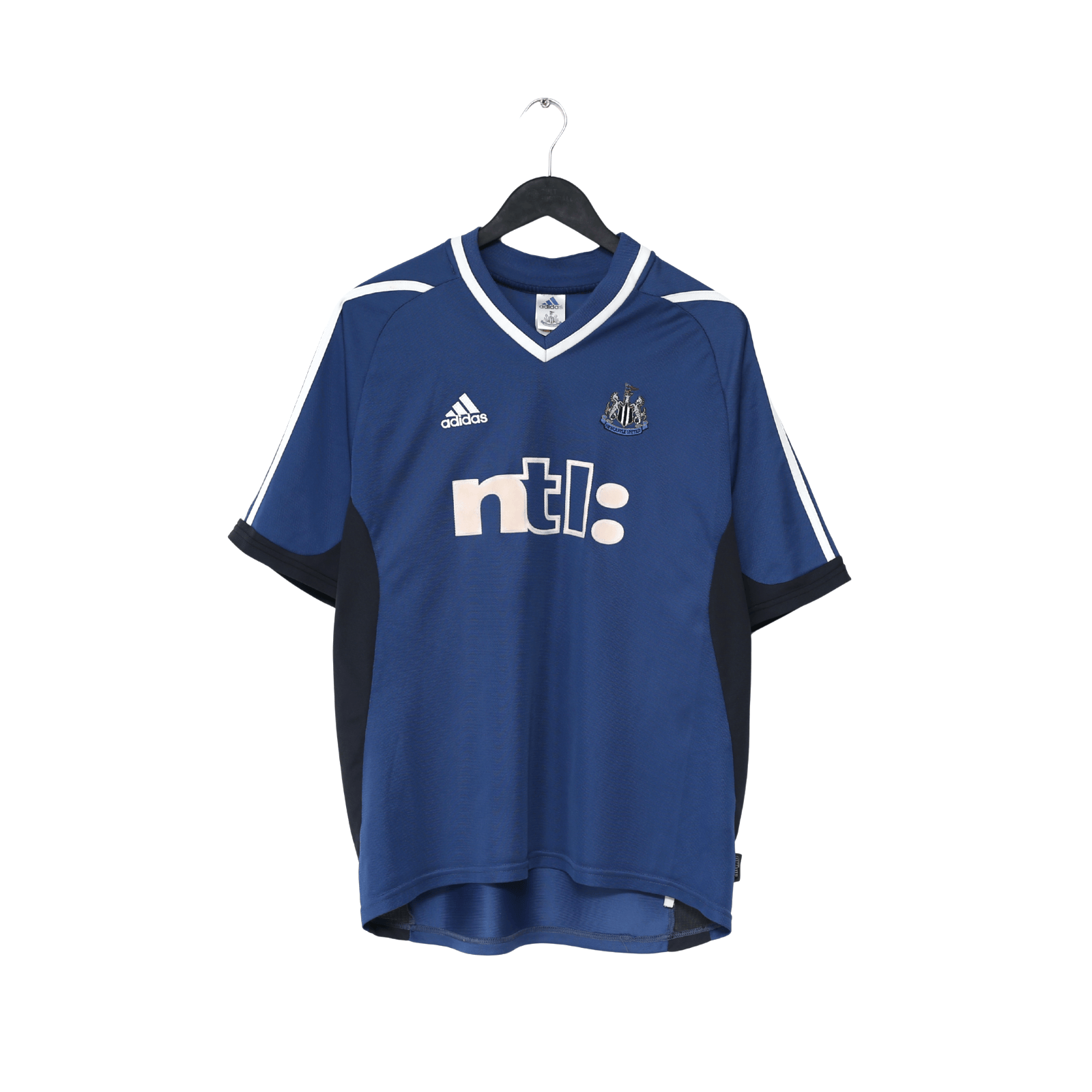 2001/02 ROBERT #32 Newcastle United Vintage adidas Away Football Shirt (L)