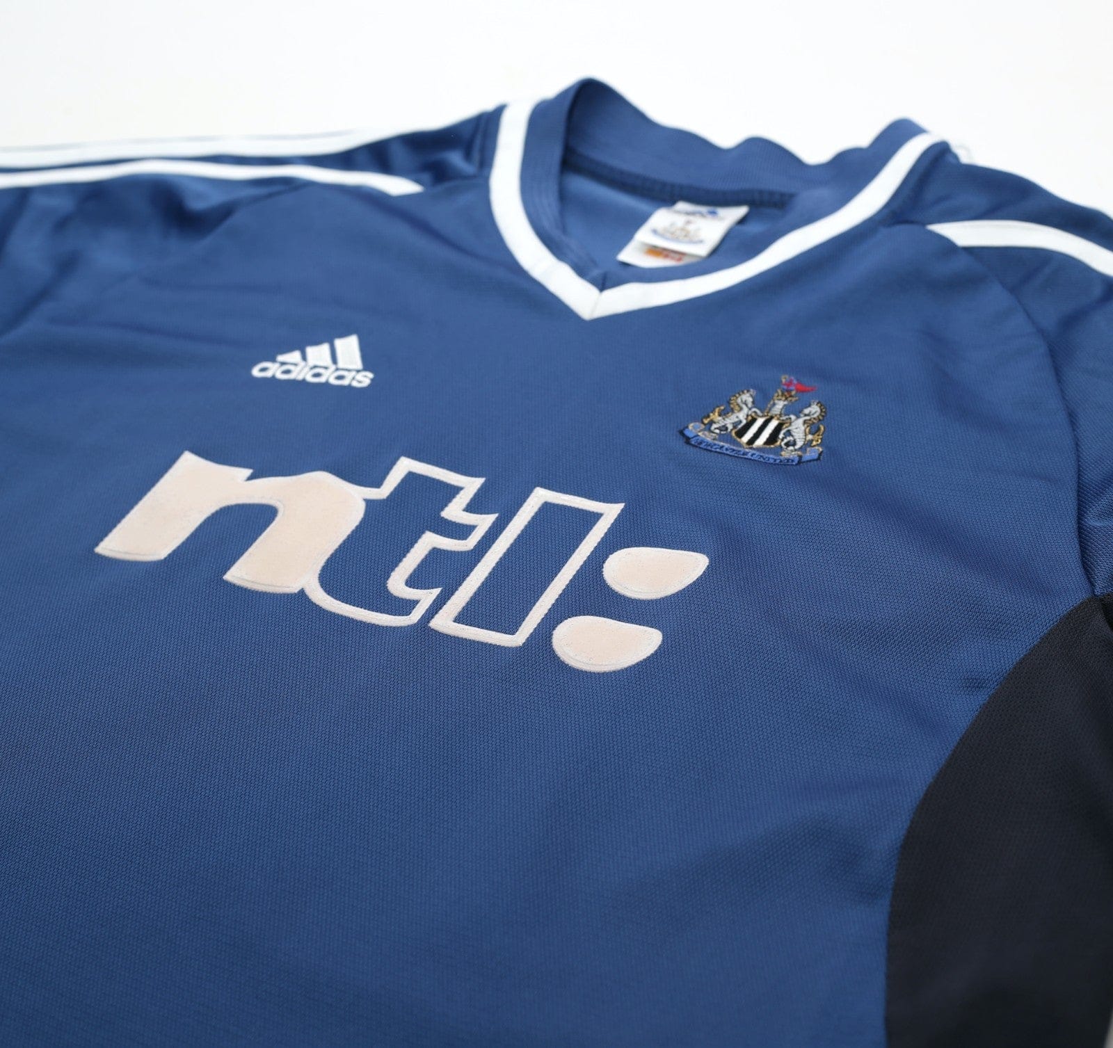 2001/02 ROBERT #32 Newcastle United Vintage adidas Away Football Shirt (L)