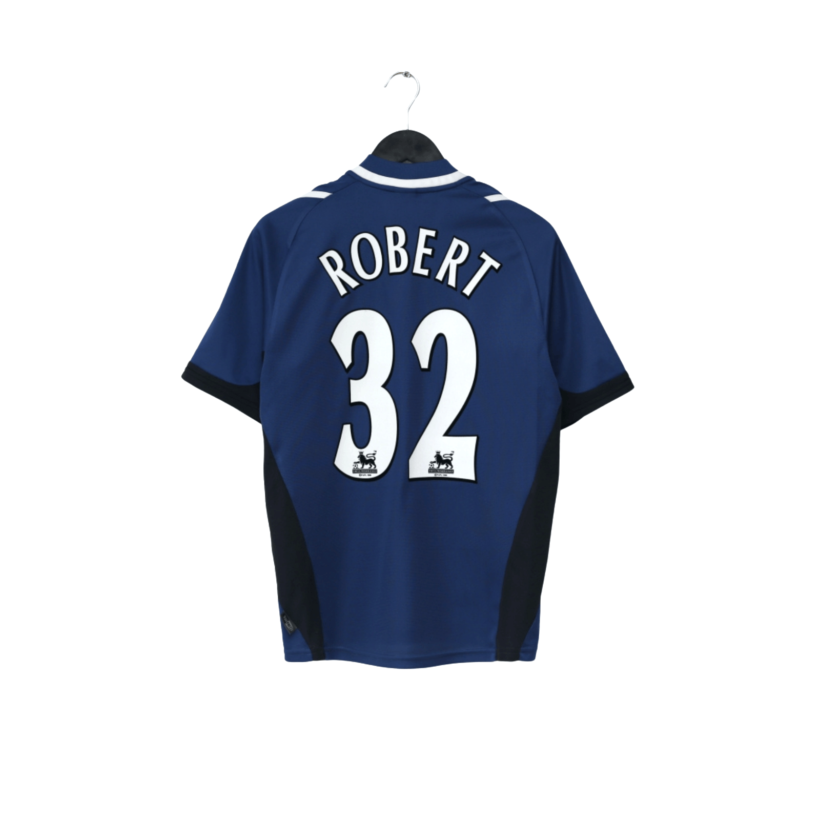 2001/02 Robert #32 Newcastle United Vintage adidas Away Football Shirt (S)