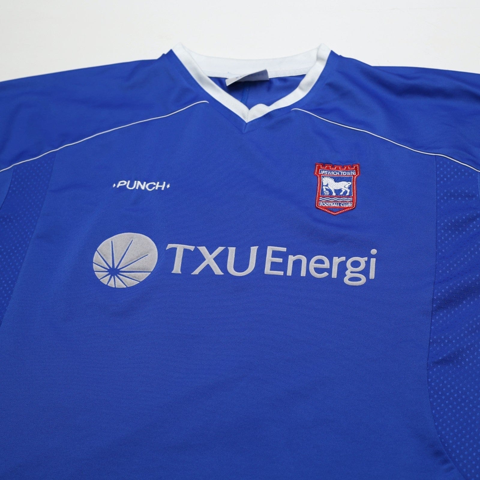 2001/02 Stewart #11 Ipswich Town Vintage PUNCH Home Football Shirt (XL)