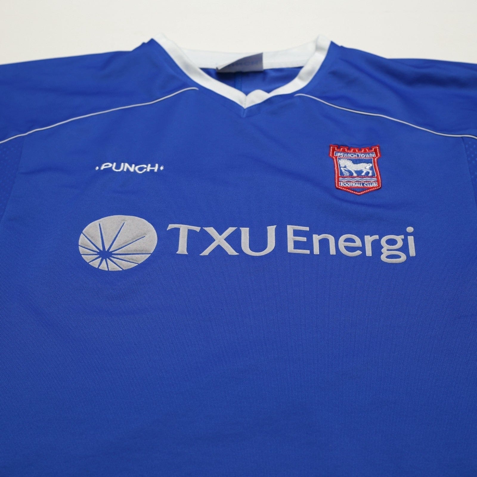 2001/02 Stewart #11 Ipswich Town Vintage PUNCH Home Football Shirt (XL)