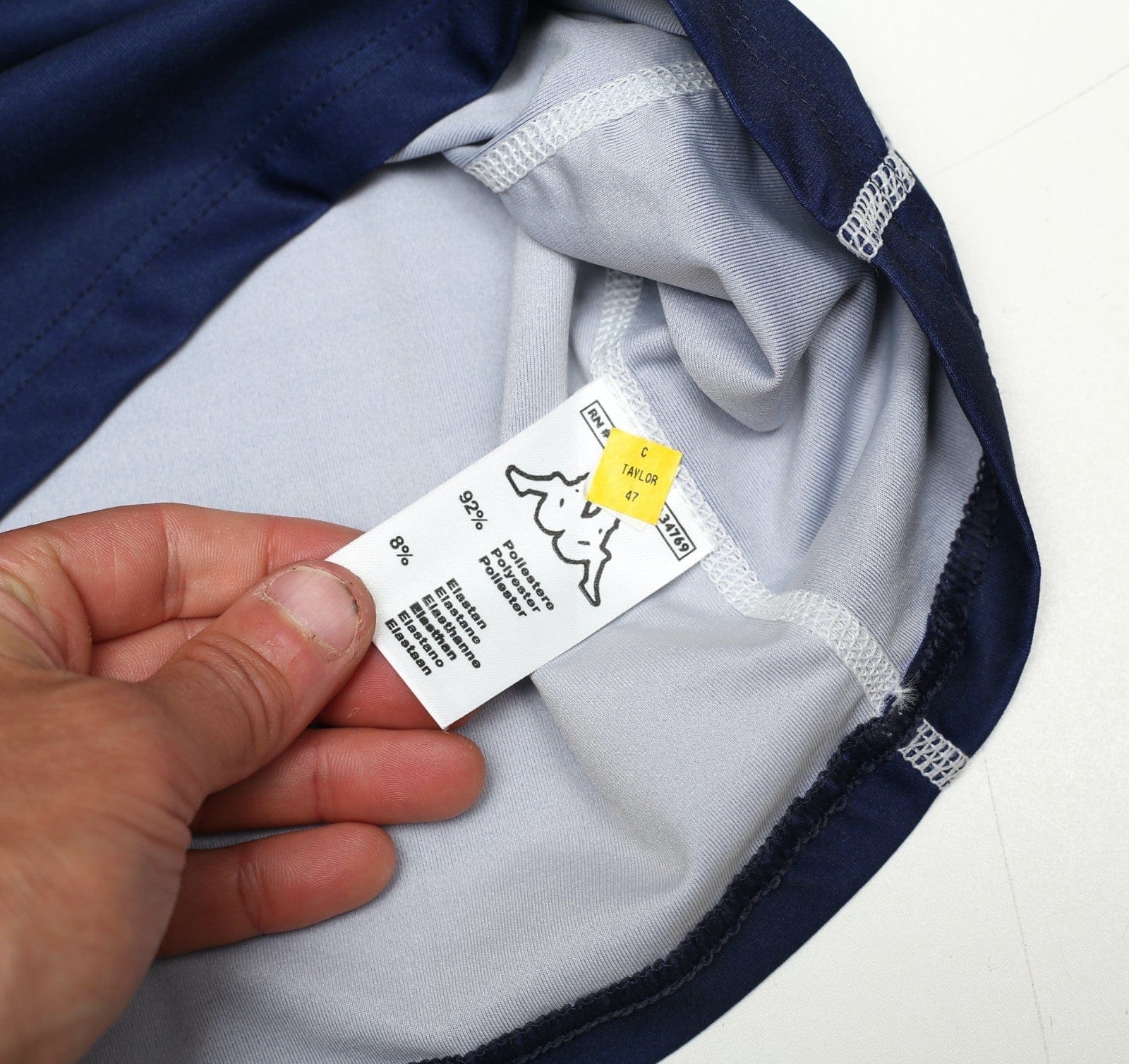 2001/02 TUGAY #3 Blackburn Rovers Vintage Kappa Away Football Shirt (M)