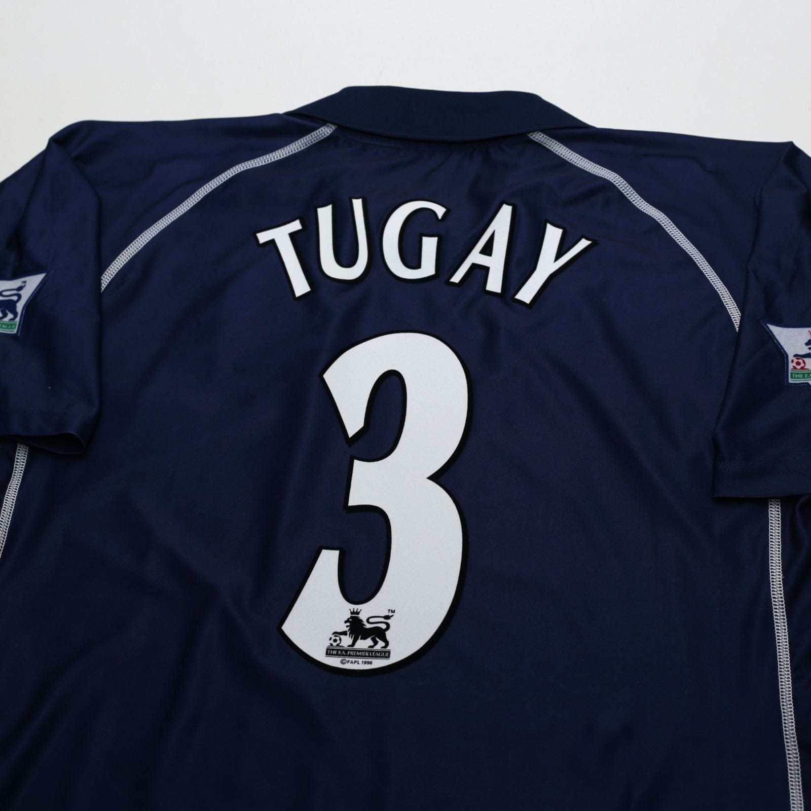 2001/02 Tugay #3 Blackburn Rovers Vintage Kappa Away Football Shirt (M/L)