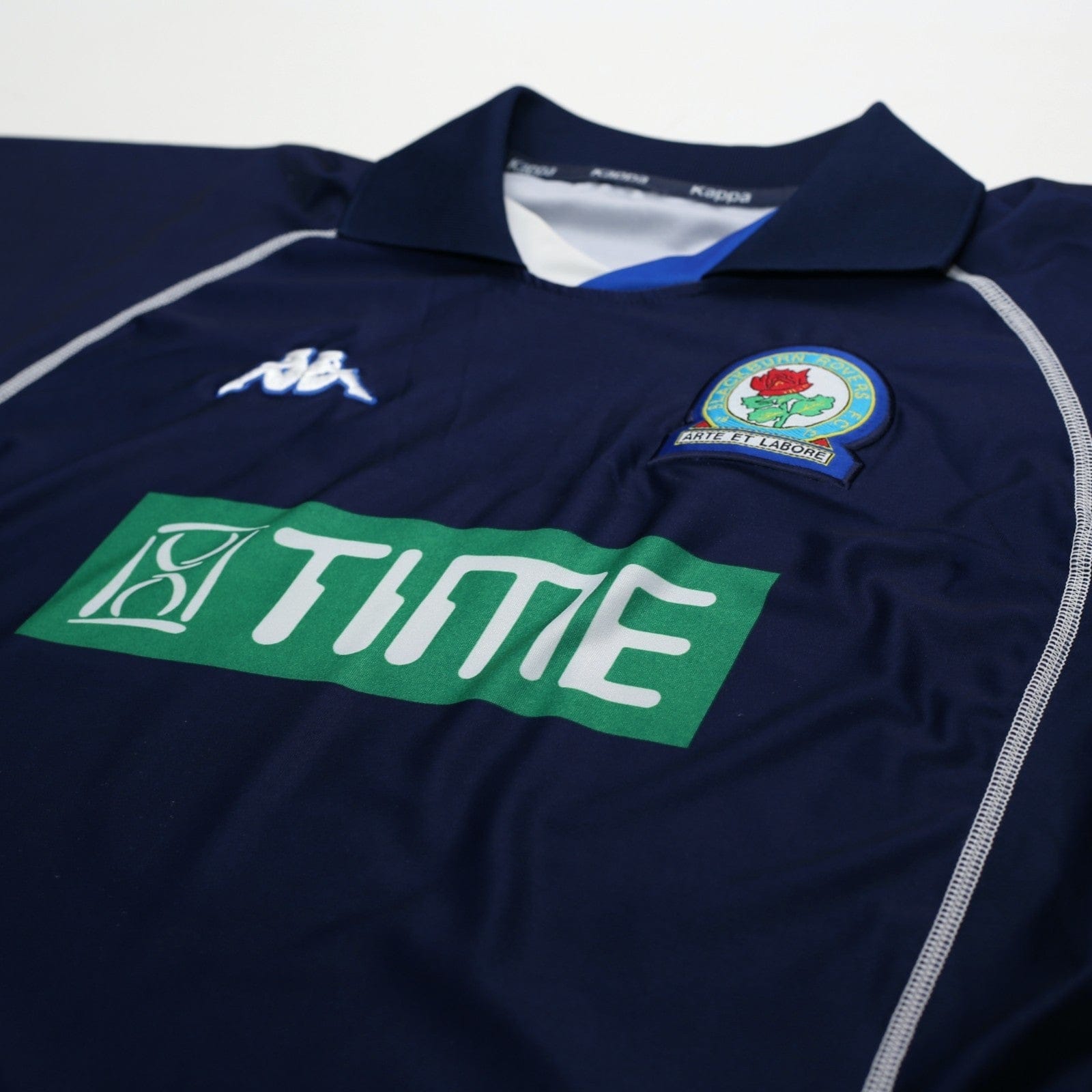 2001/02 Tugay #3 Blackburn Rovers Vintage Kappa Away Football Shirt (M/L)