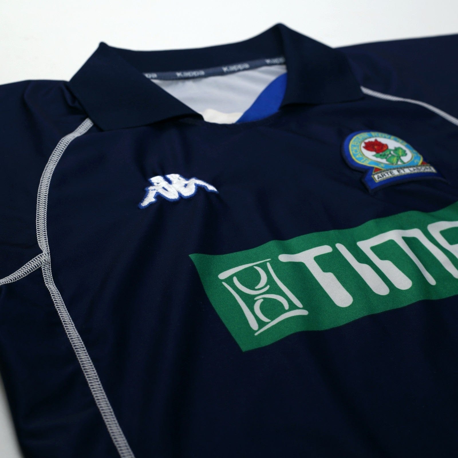 2001/02 Tugay #3 Blackburn Rovers Vintage Kappa Away Football Shirt (M/L)