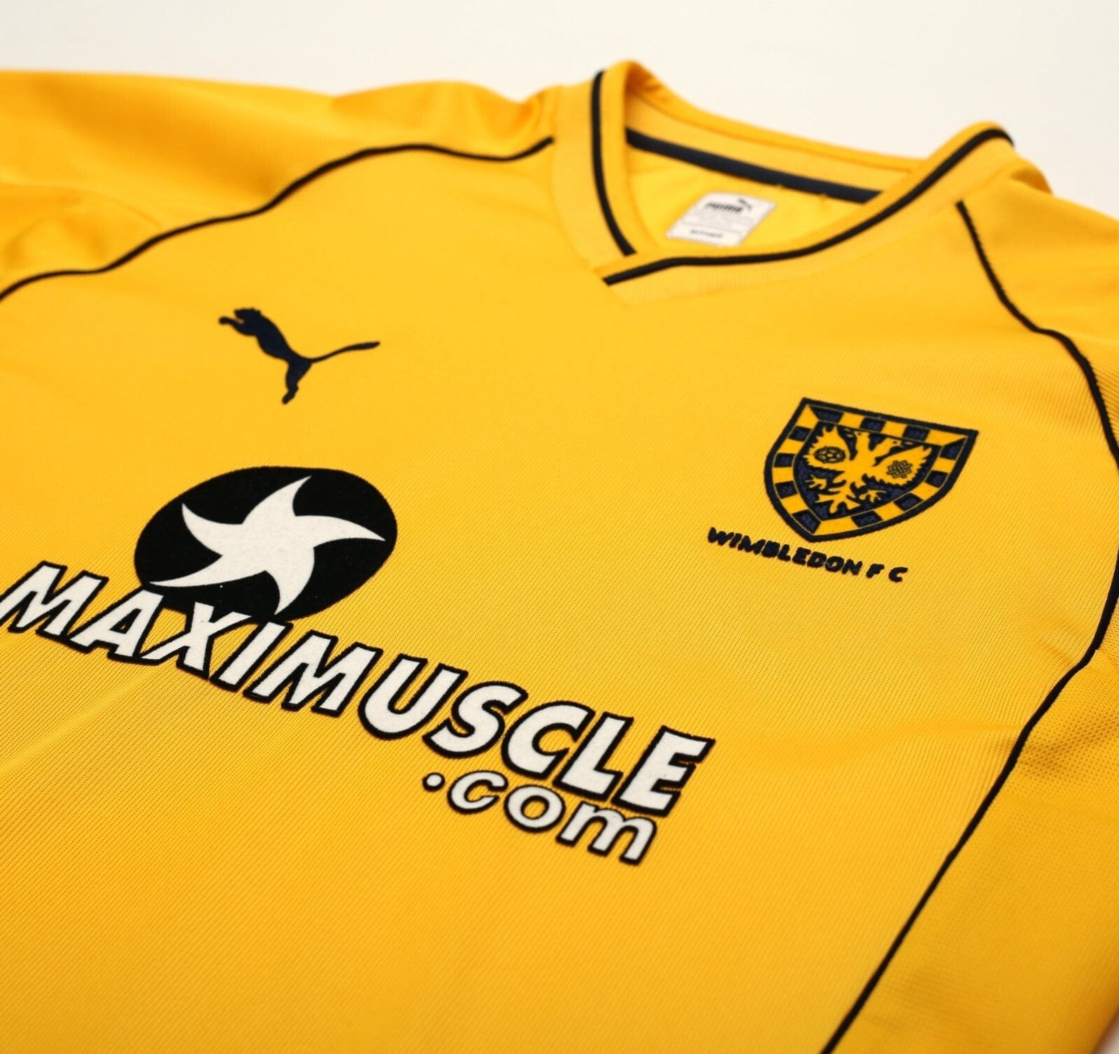2001/02 WIMBLEDON FC Vintage PUMA Away Football Shirt (S)