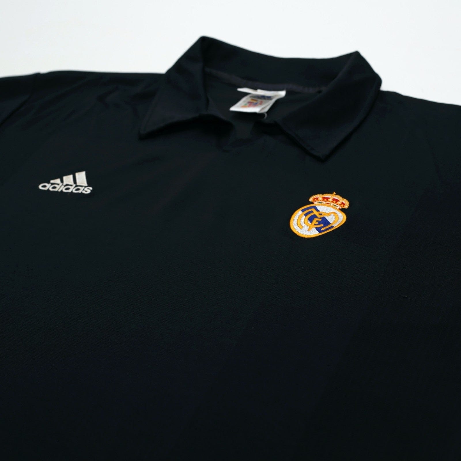 2001/02 Zidane #5 Real Madrid Vintage adidas Centenary Away Football Shirt (XL)