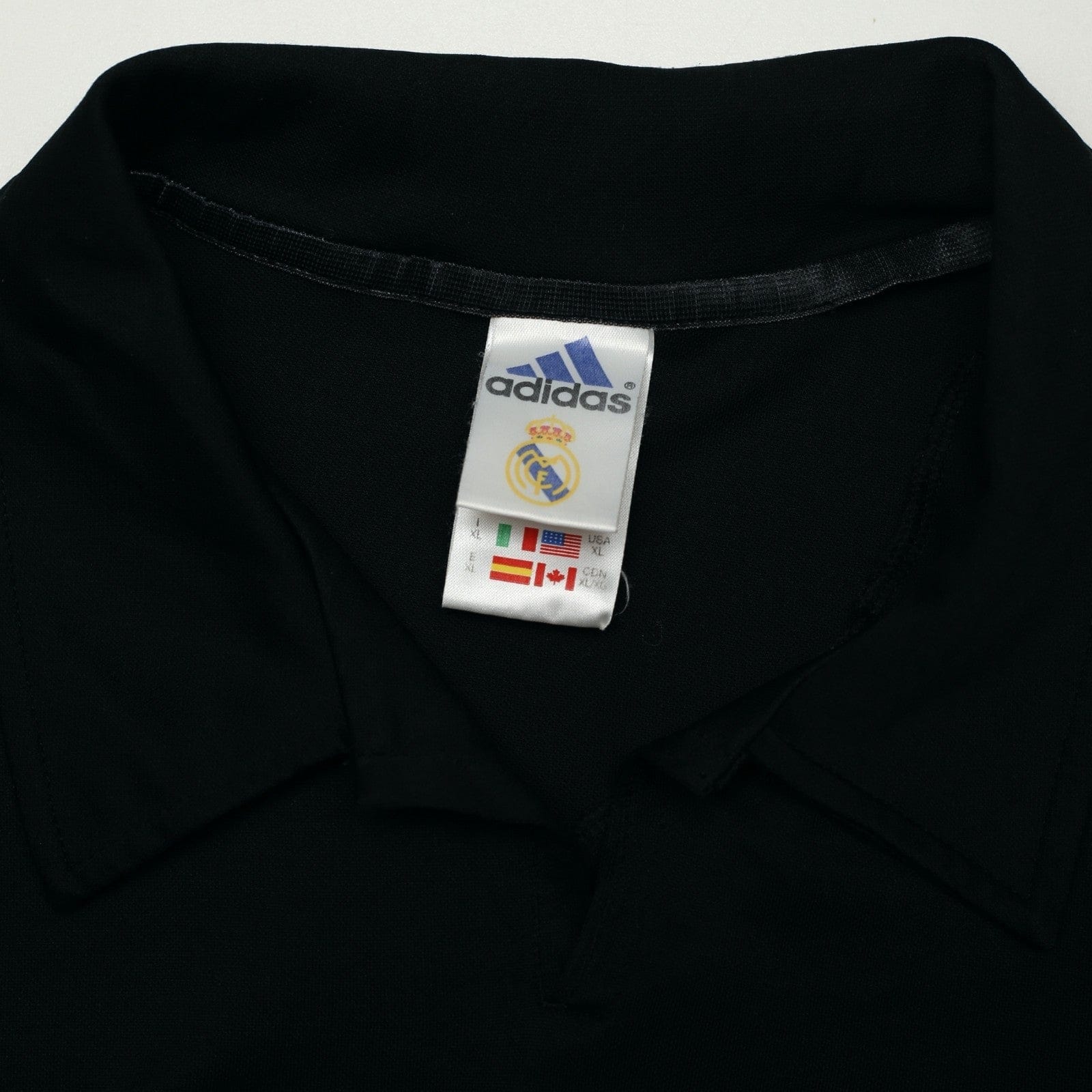 2001/02 Zidane #5 Real Madrid Vintage adidas Centenary Away Football Shirt (XL)