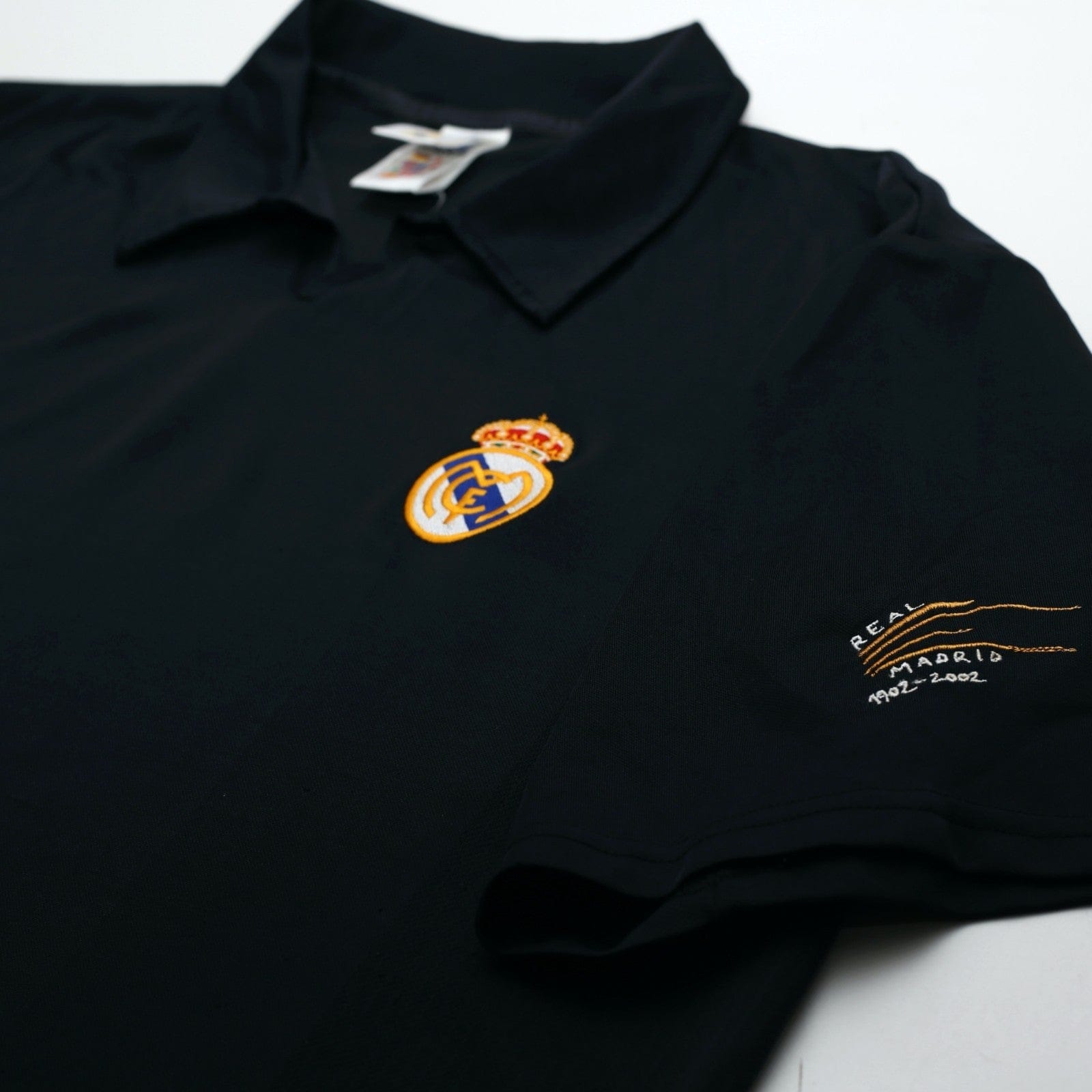 2001/02 Zidane #5 Real Madrid Vintage adidas Centenary Away Football Shirt (XL)