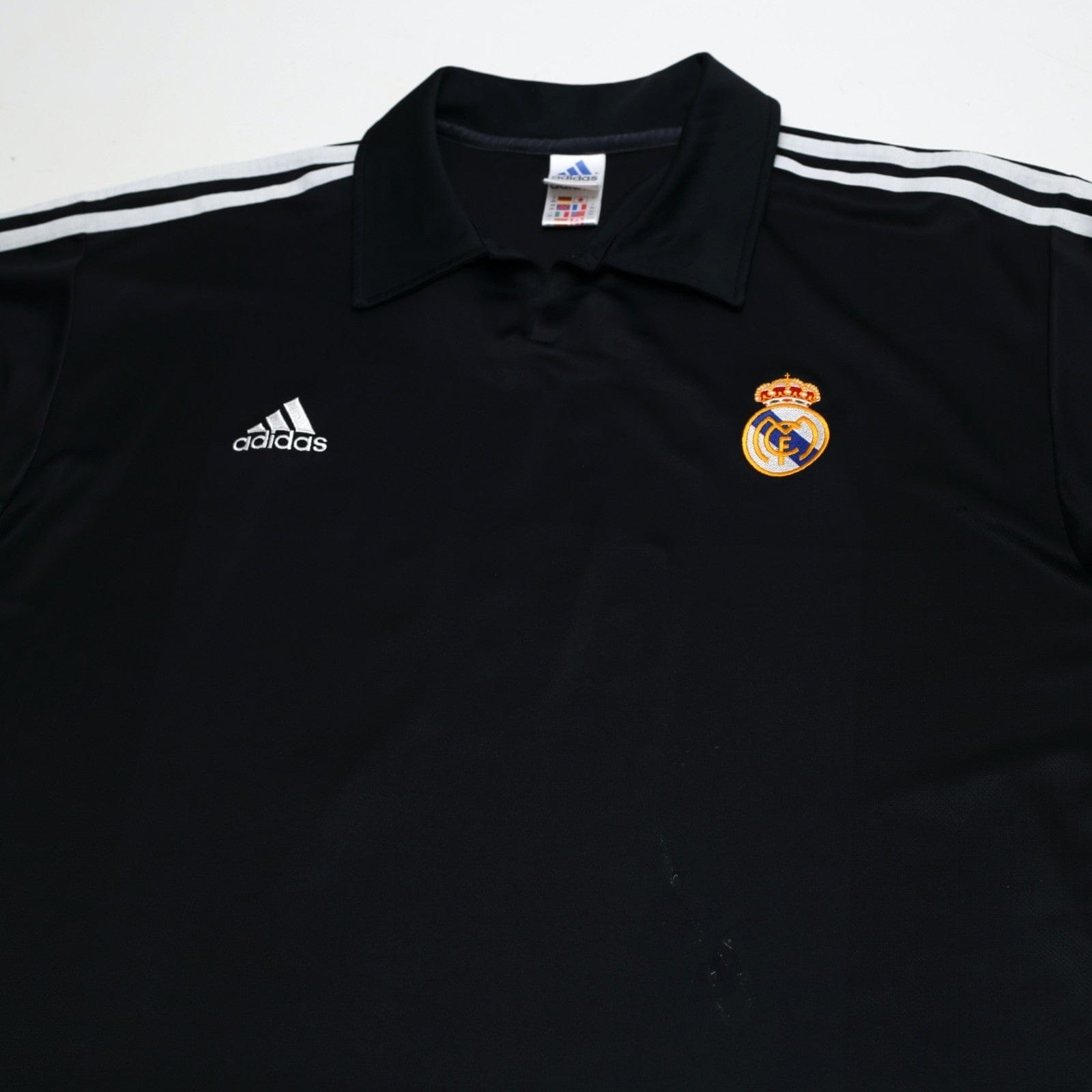2001/02 Zidane #5 Real Madrid Vintage adidas Centenary Away Football Shirt (XXL)