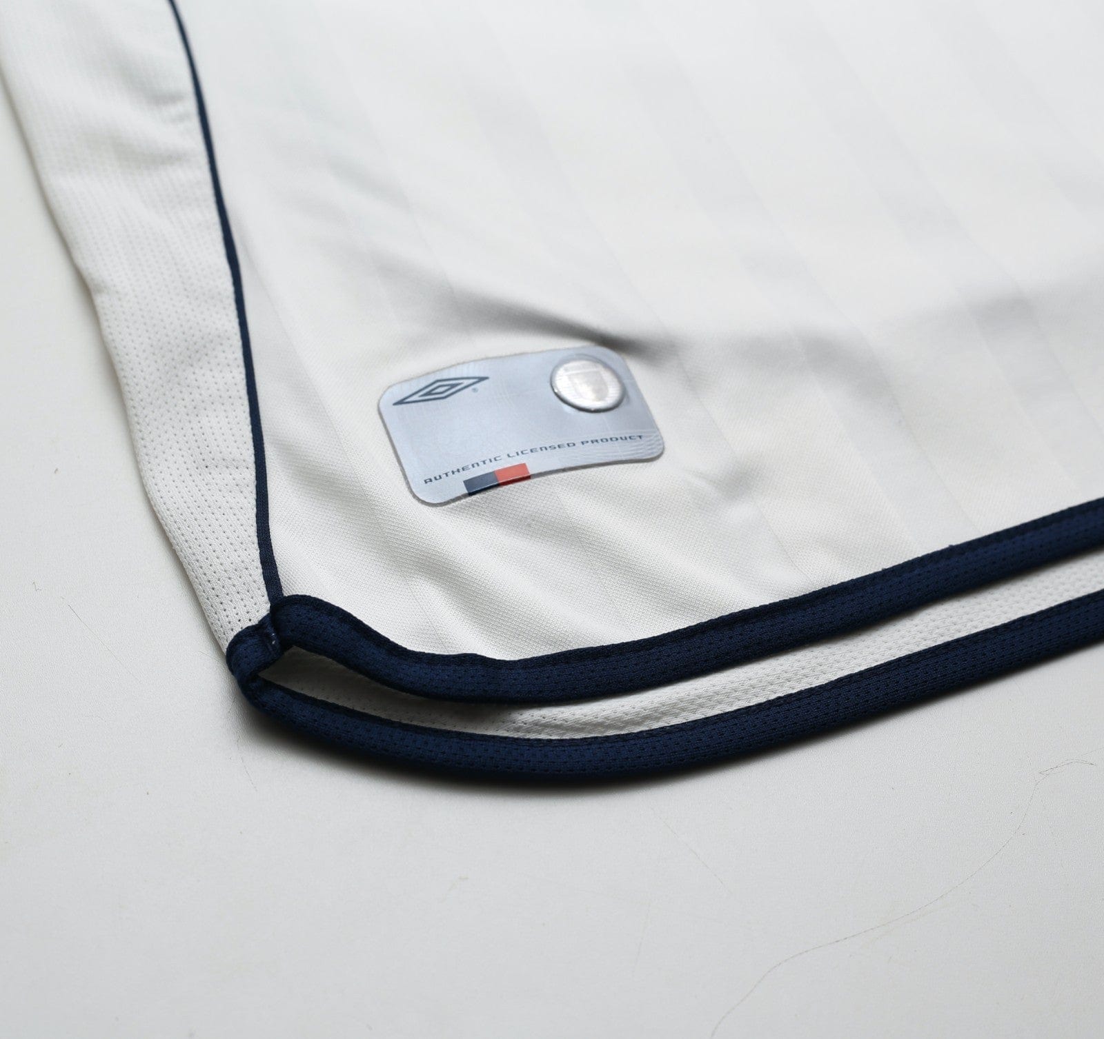 2001/03 BECKHAM #7 England Vintage Umbro Home Greece Football Shirt (M) WC 2002