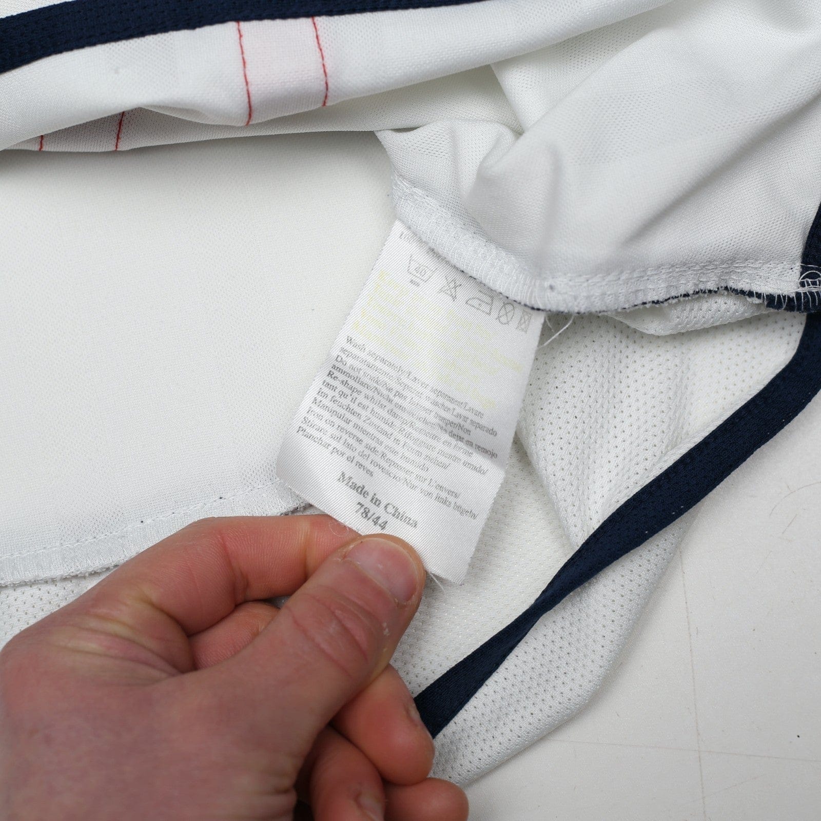 2001/03 Beckham #7 England Vintage Umbro Home Greece Football Shirt (XL) 2002 WC