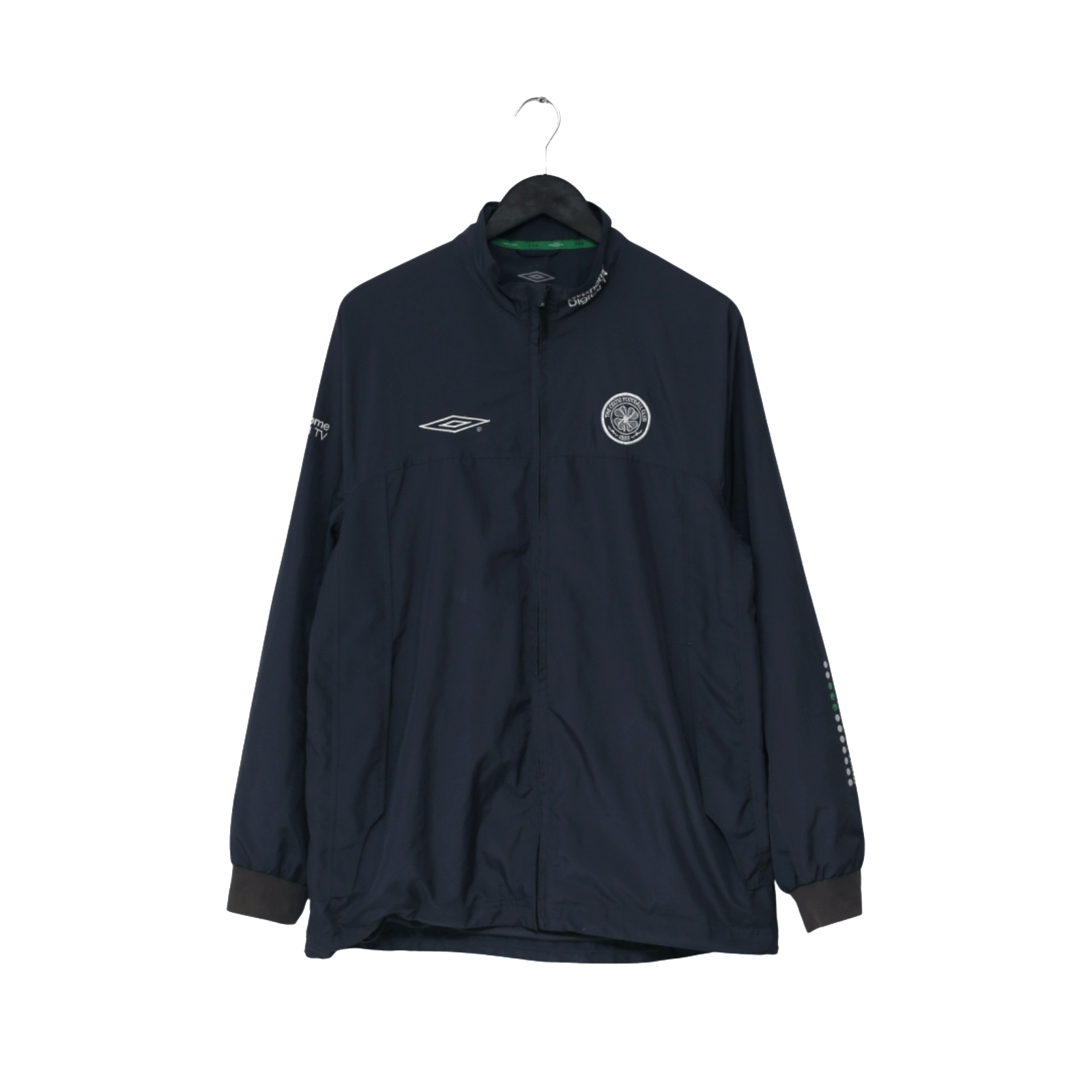 2001/03 Celtic Vintage Umbro Football Track Top Jacket (L)