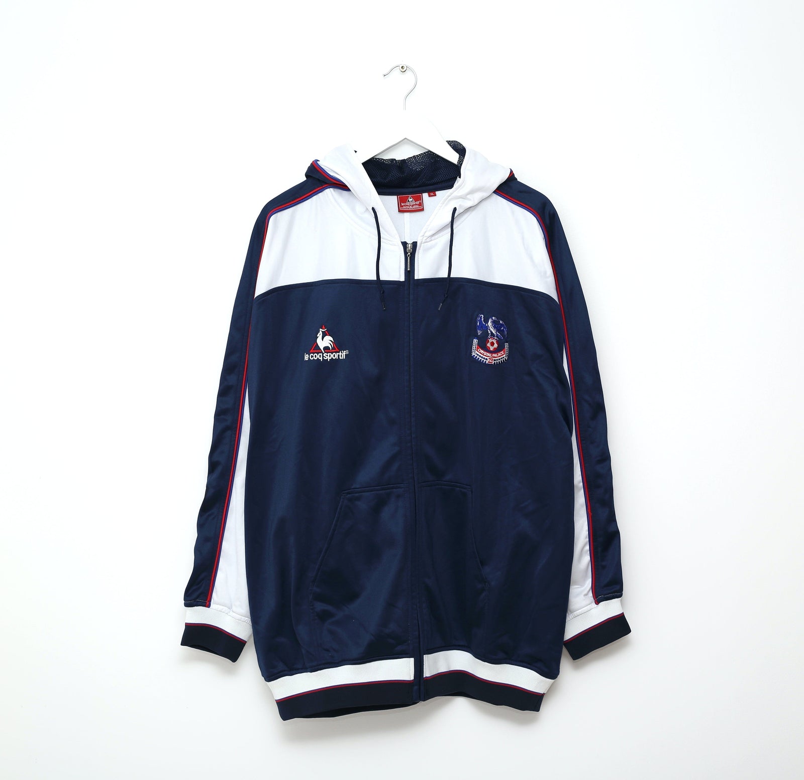 2001/03 CRYSTAL PALACE Vintage le coq sportif Football Track Top Hoodie (XL)