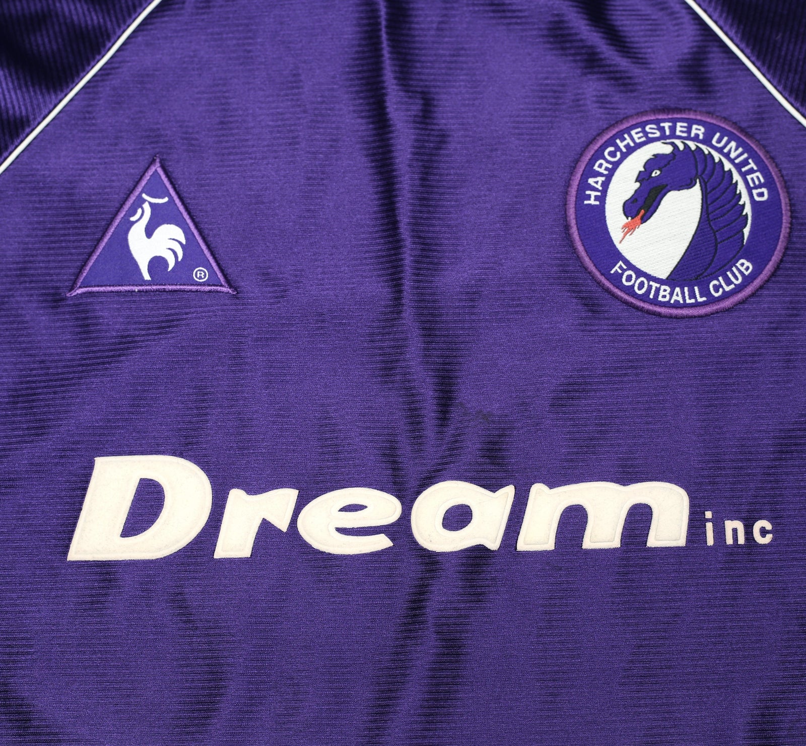 2001/03 FLETCHER #11 Harchester United Vintage LCS Home Football Shirt (M)