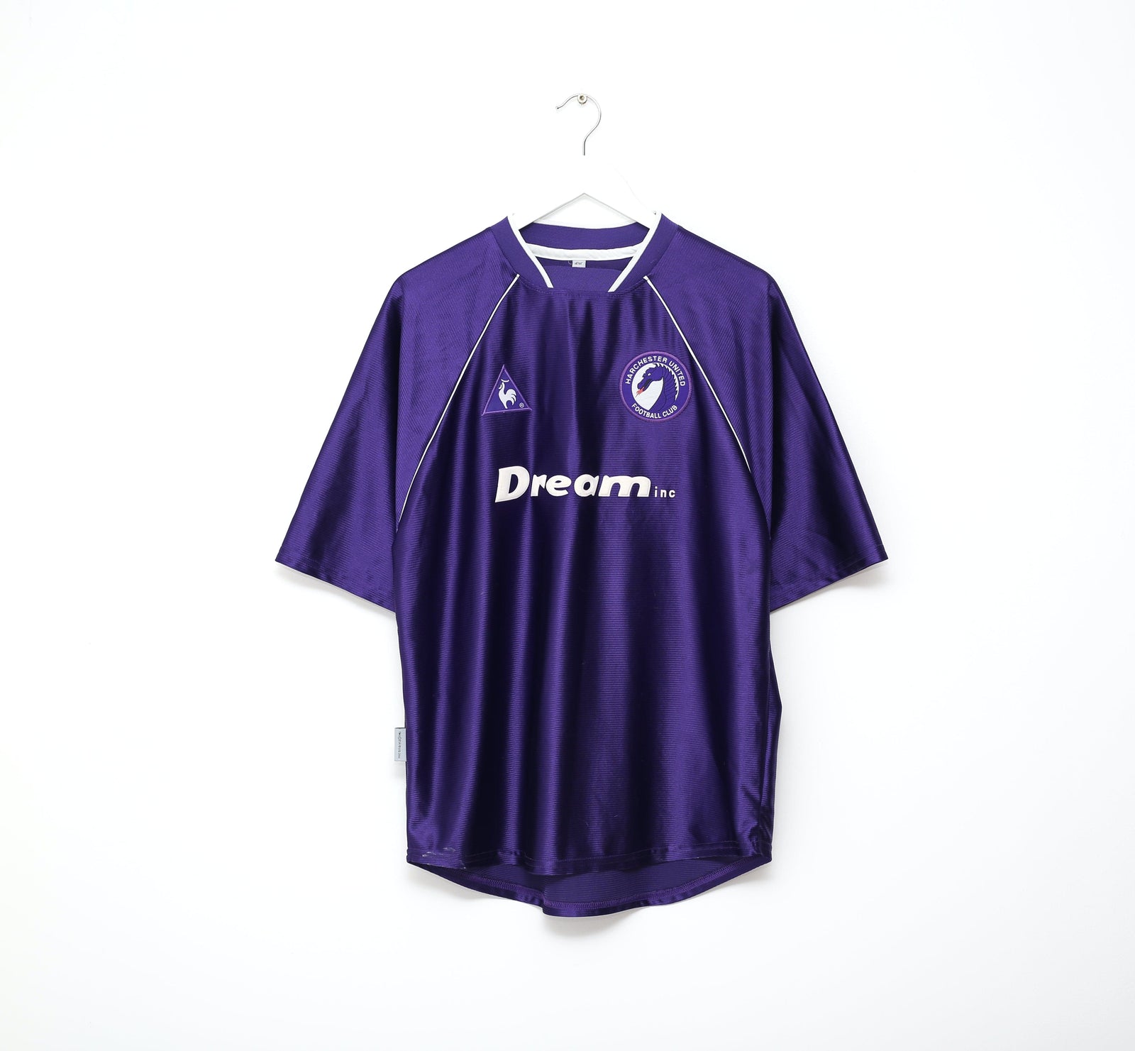 2001/03 FLETCHER #11 Harchester United Vintage LCS Home Football Shirt (M)