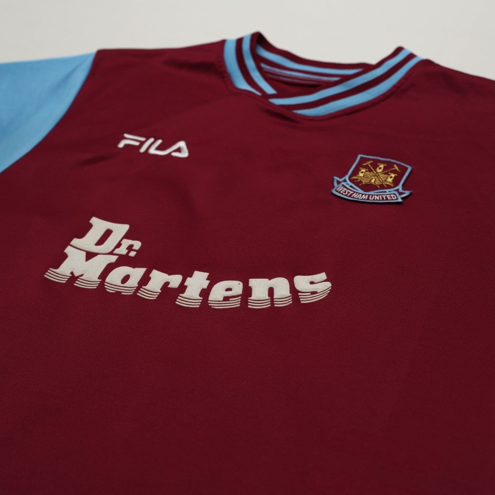2001/03 Joe Cole #26 West Ham Vintage FILA Home Football Shirt (S)