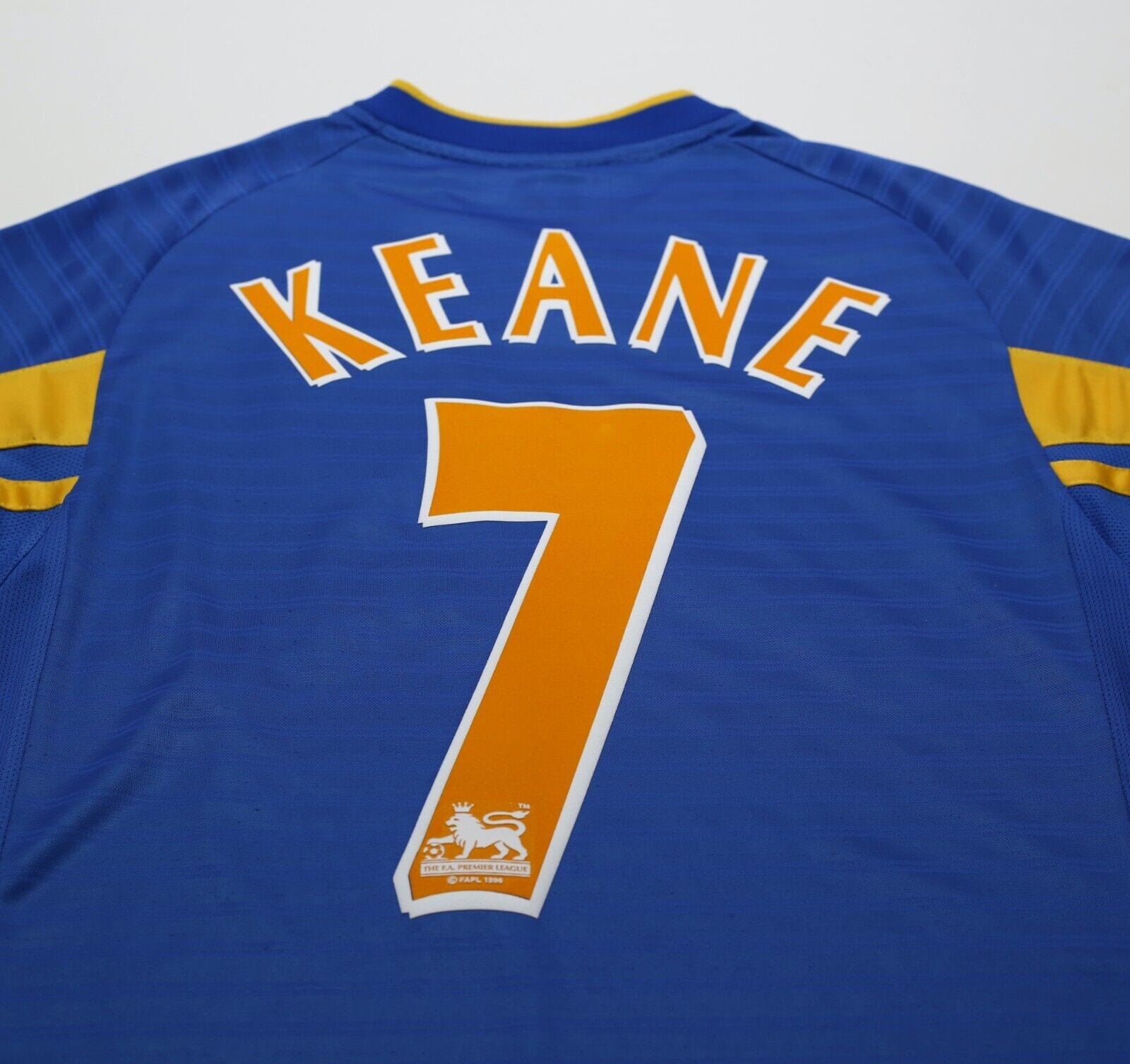 2001/03 KEANE #7 Leeds United Vintage Nike Away Football Shirt (S)