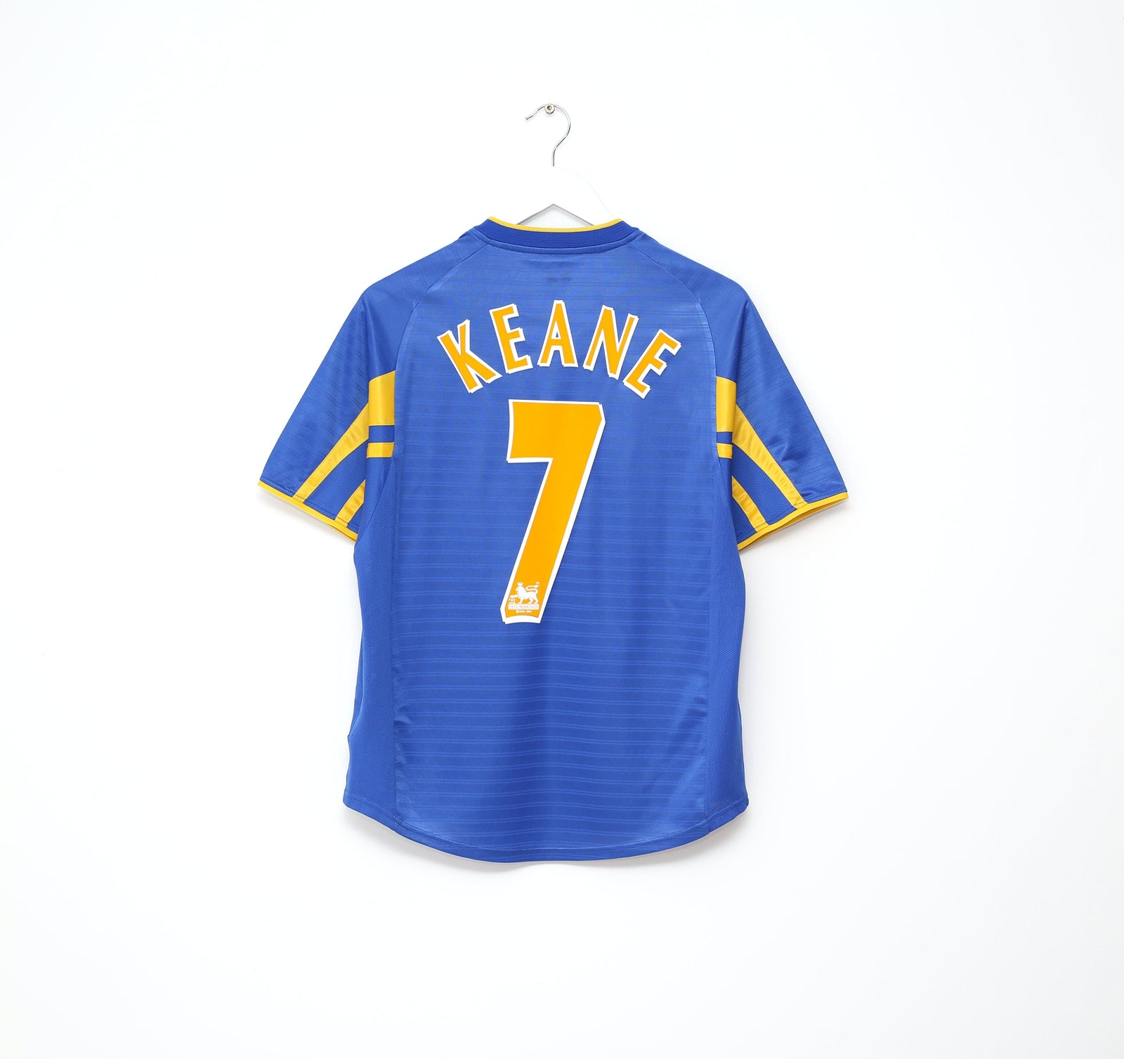 2001/03 KEANE #7 Leeds United Vintage Nike Away Football Shirt (S)