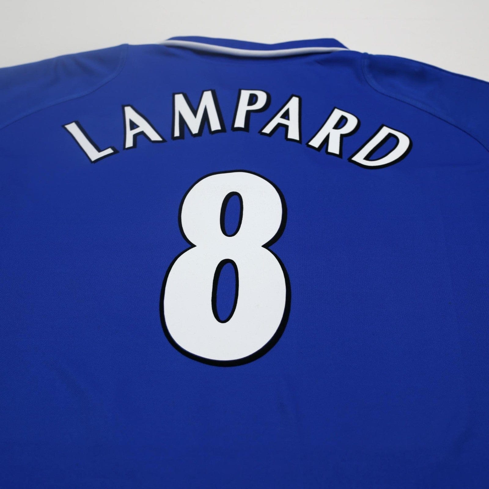 2001/03 Lampard #8 Chelsea Vintage Umbro Home Football Shirt (XL)