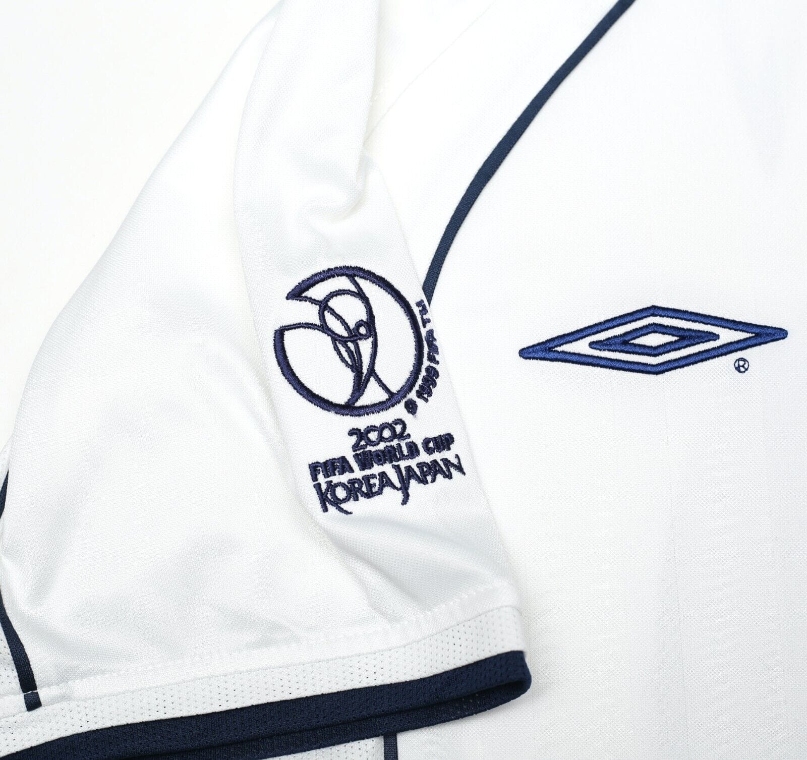 2001/03 OWEN #10 England Vintage Umbro Home Football Shirt (S) WC 2002 BRAZIL