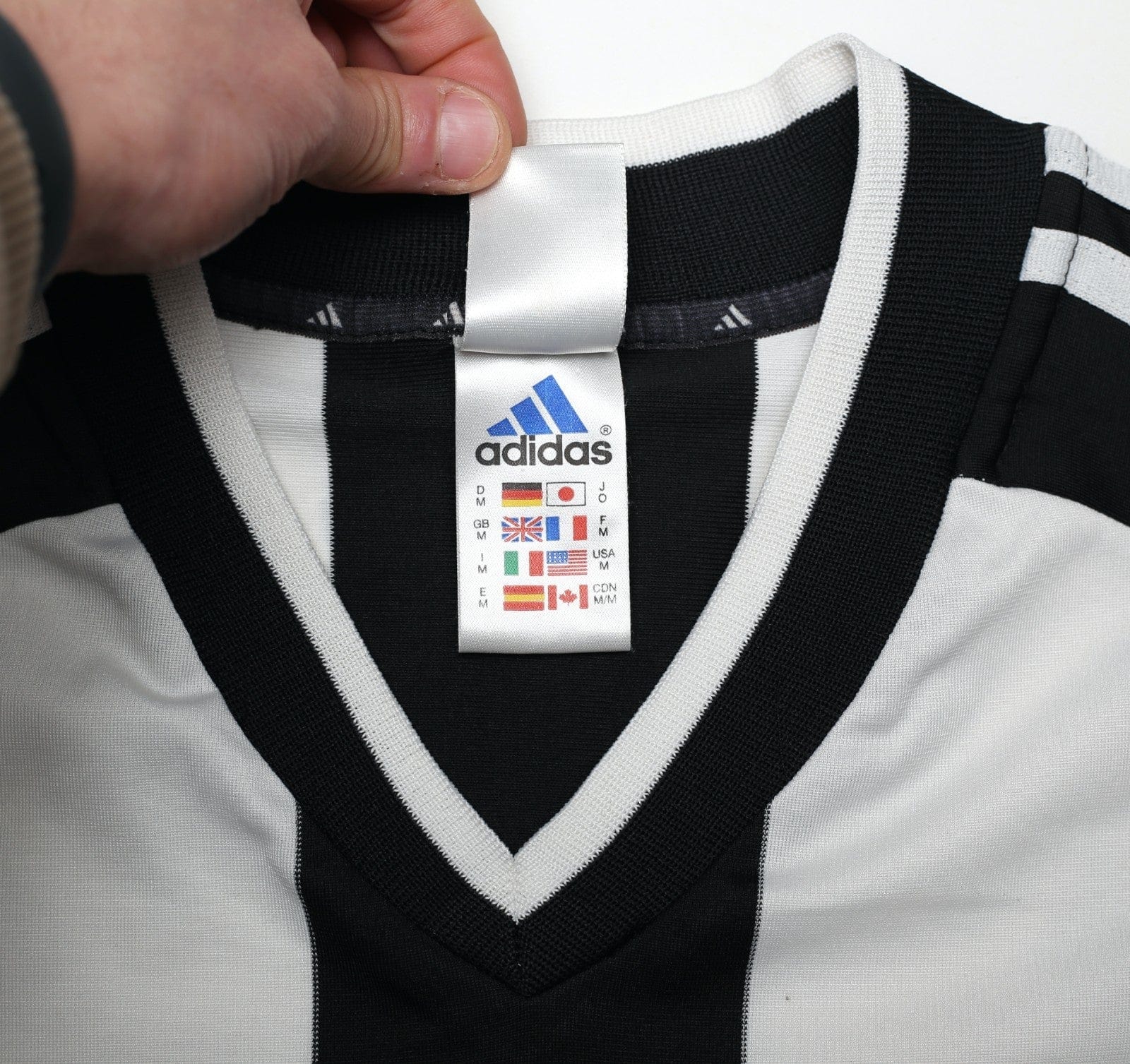 2001/03 ROBERT #32 Newcastle United Vintage adidas Home Football Shirt (M)