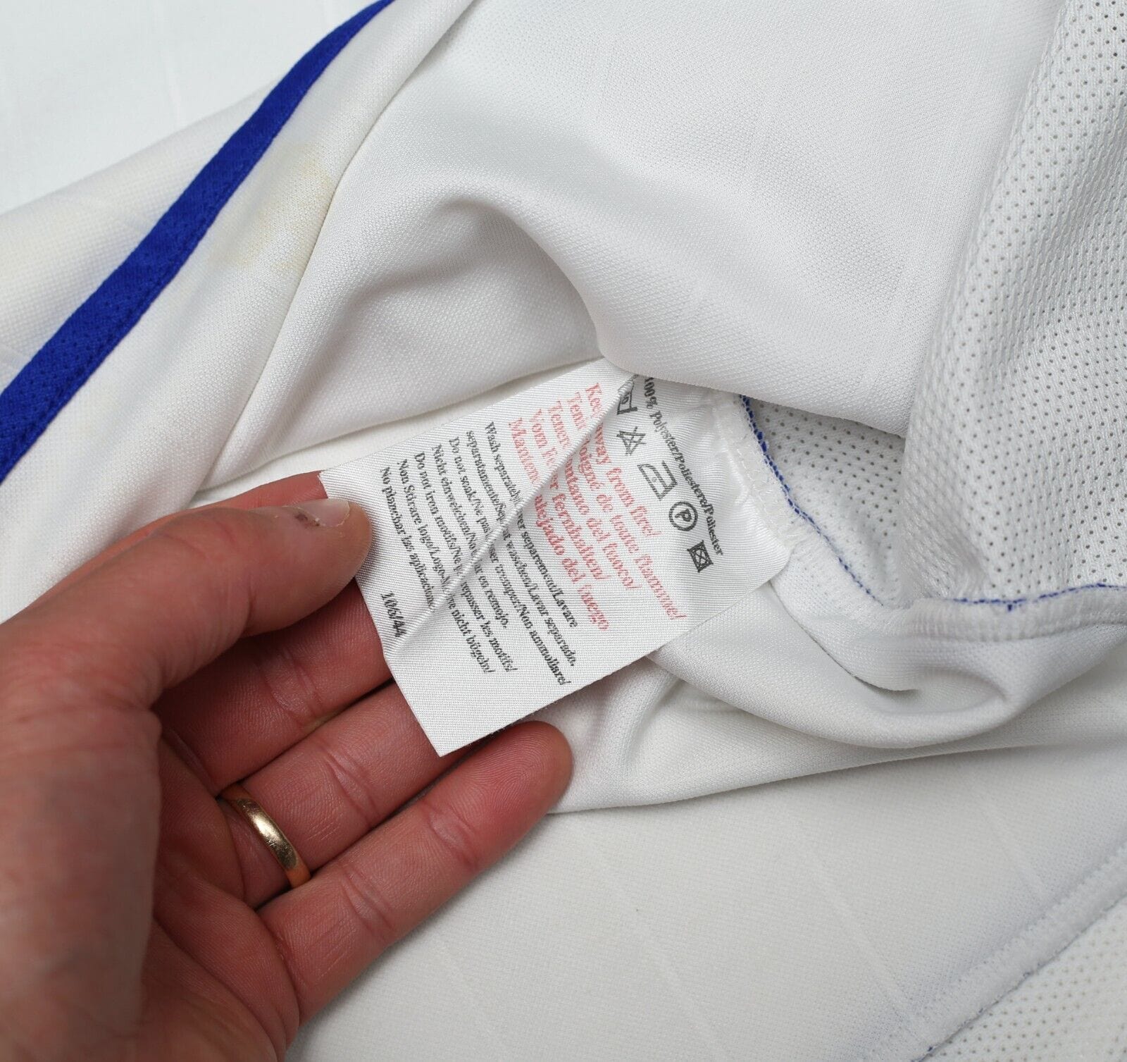 2001/03 ZOLA #25 Chelsea Vintage Umbro L/S UEFA CUP Away 3rd Football Shirt (XL)