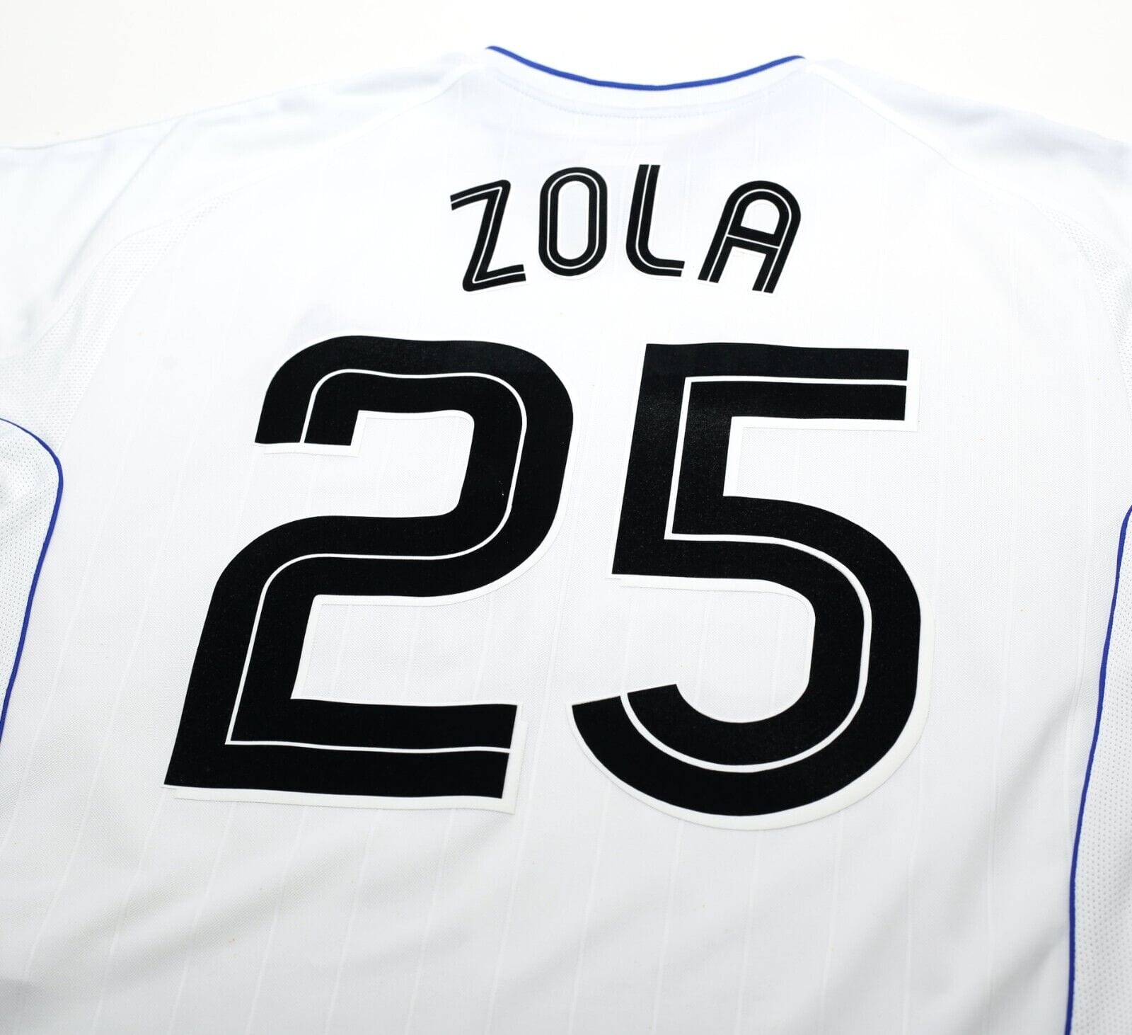 2001/03 ZOLA #25 Chelsea Vintage Umbro UEFA CUP Away 3rd Football Shirt (L)