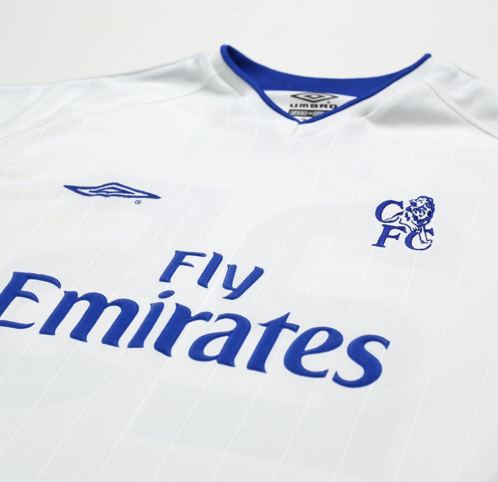 2001/03 ZOLA #25 Chelsea Vintage Umbro UEFA CUP Away 3rd Football Shirt (L)