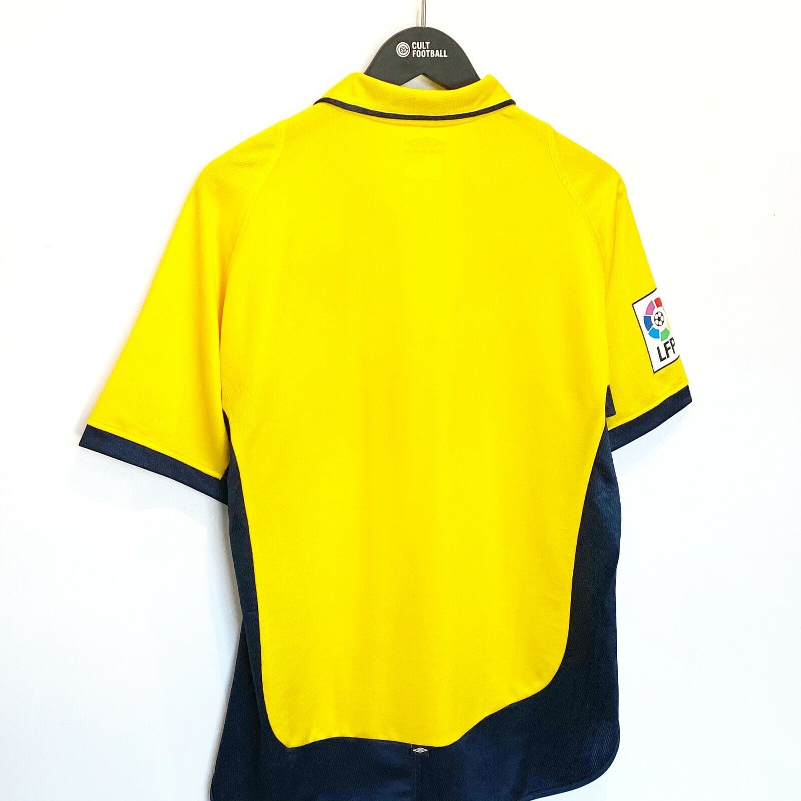 2002/03 Alaves Vintage Umbro Away Football Shirt Jersey (M) Jordi Cruyff Era