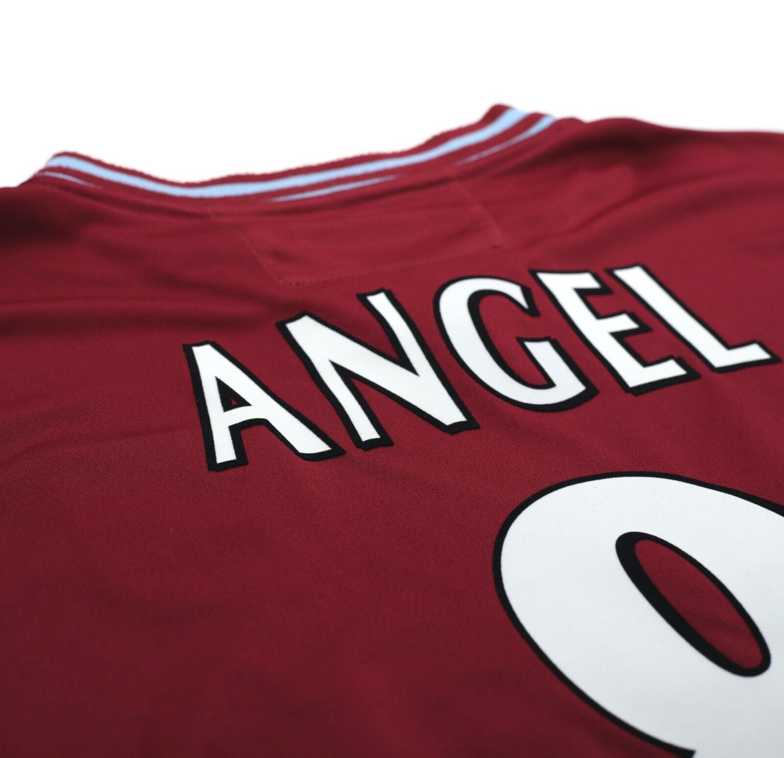 2002/03 ANGEL #8 Aston Villa Vintage Diadora Football Shirt Jersey (L)