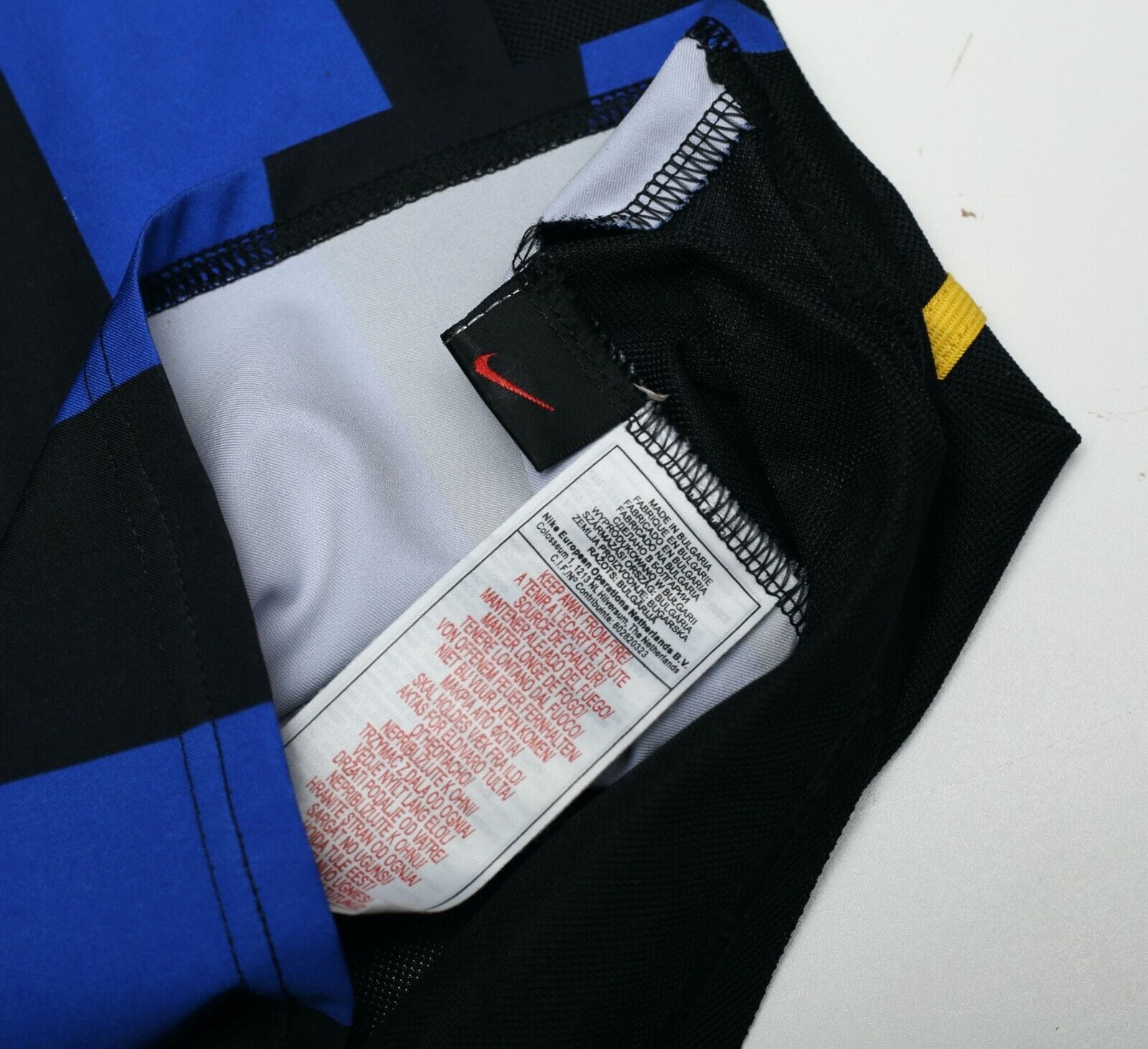 2002/03 BATISTUTA #19 Inter Milan Vintage Nike Home Football Shirt Jersey (L)