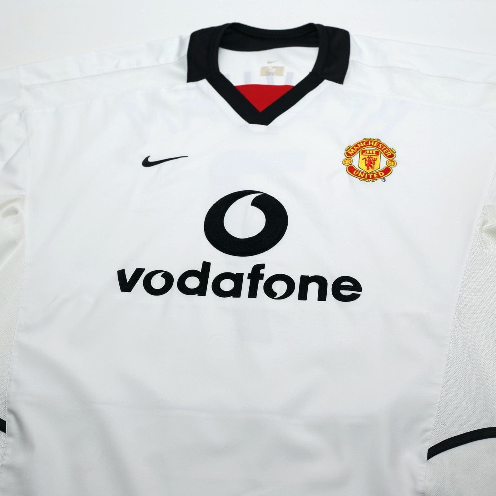 2002/03 Beckham #7 Manchester United Vintage Nike Away Shirt (L)